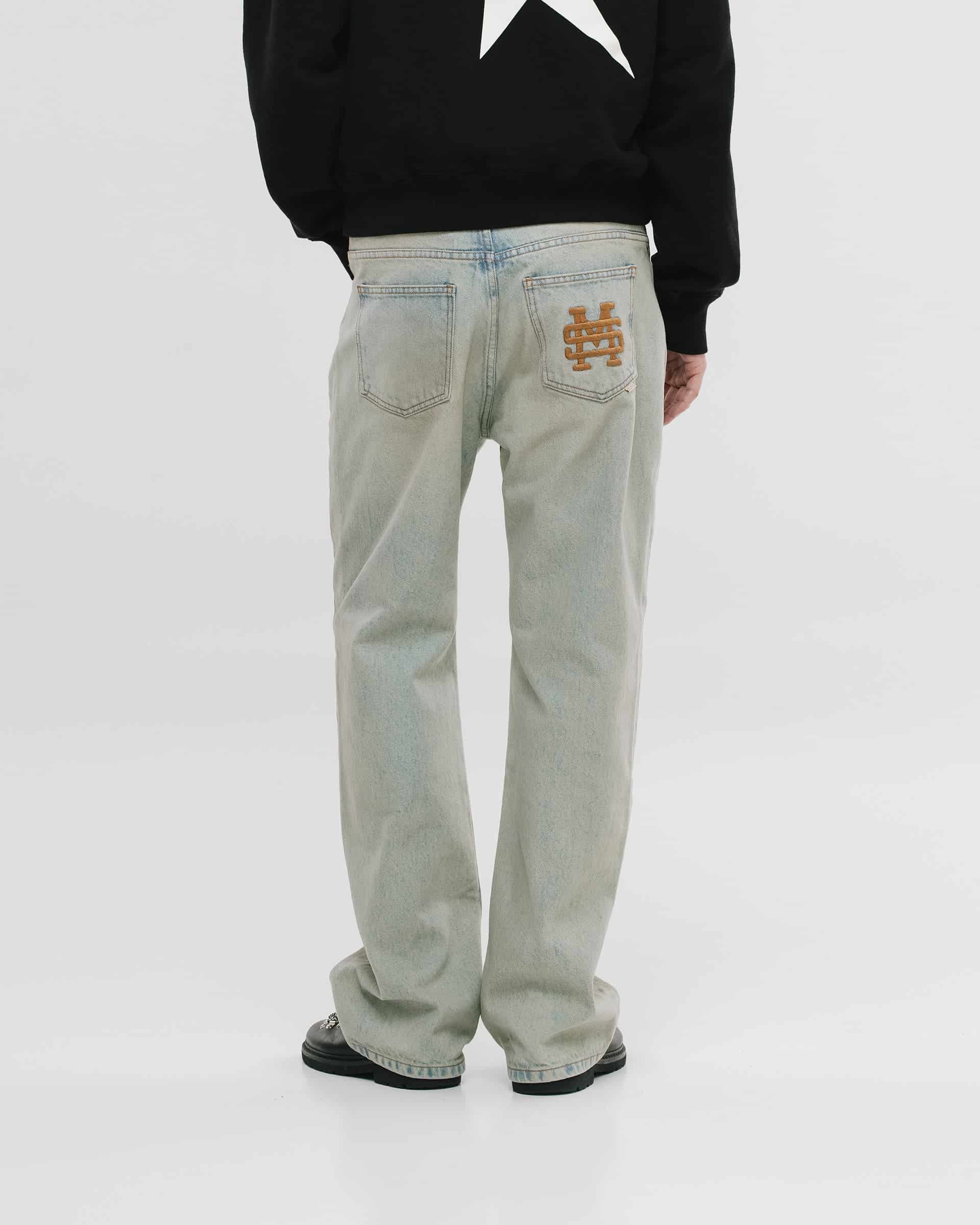 Straight Fit Rally Jeans - Dust Wash - miniatura 5