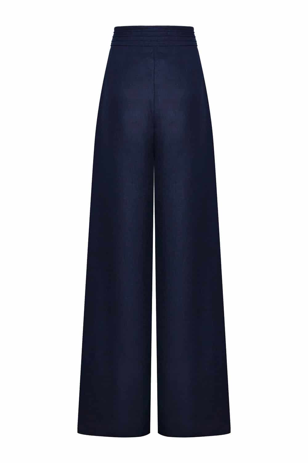 Pantalón burgos bordado azul - miniatura 4
