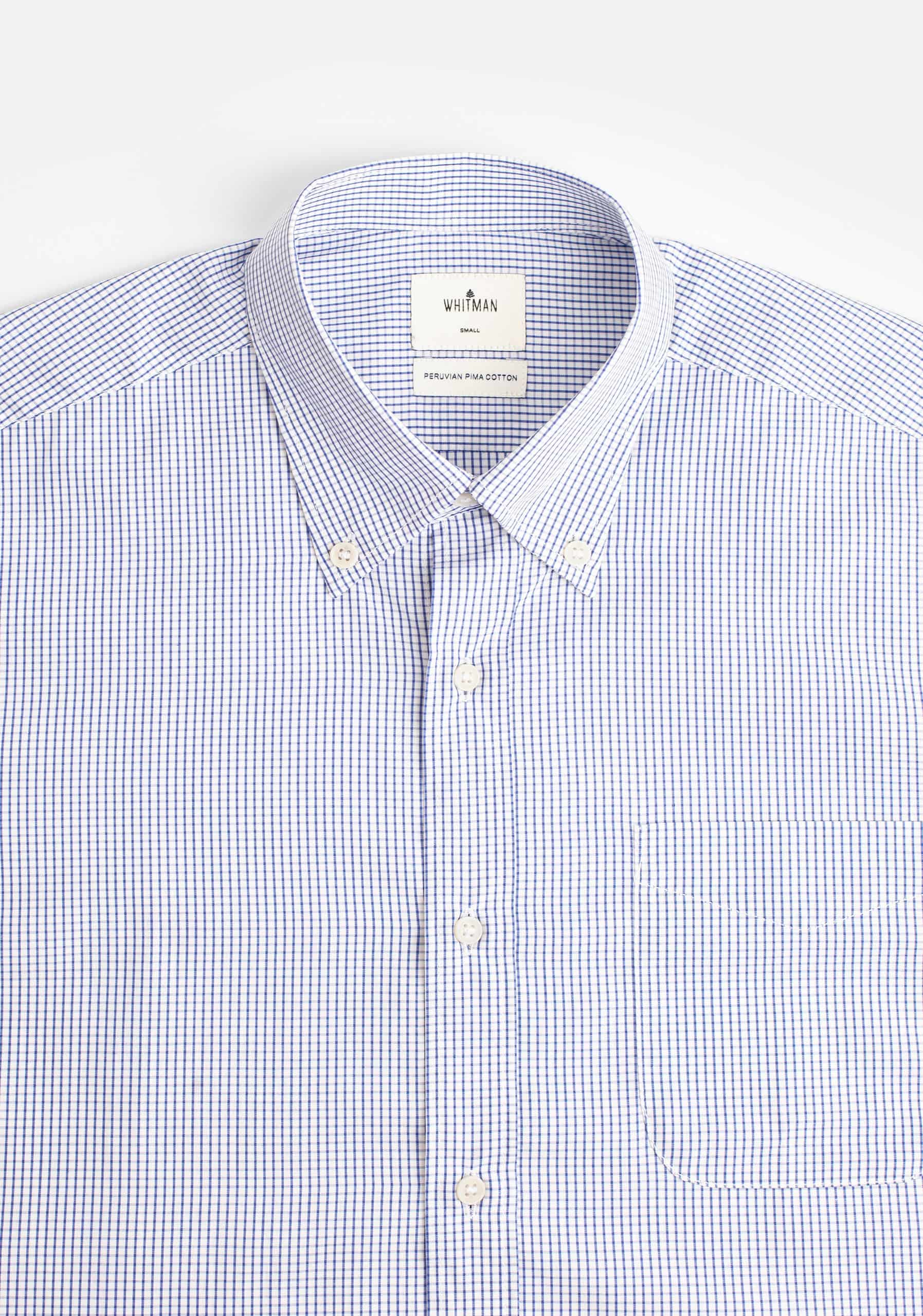 Camisa H CBD Cuadros Peq Azul Osc - miniatura 6