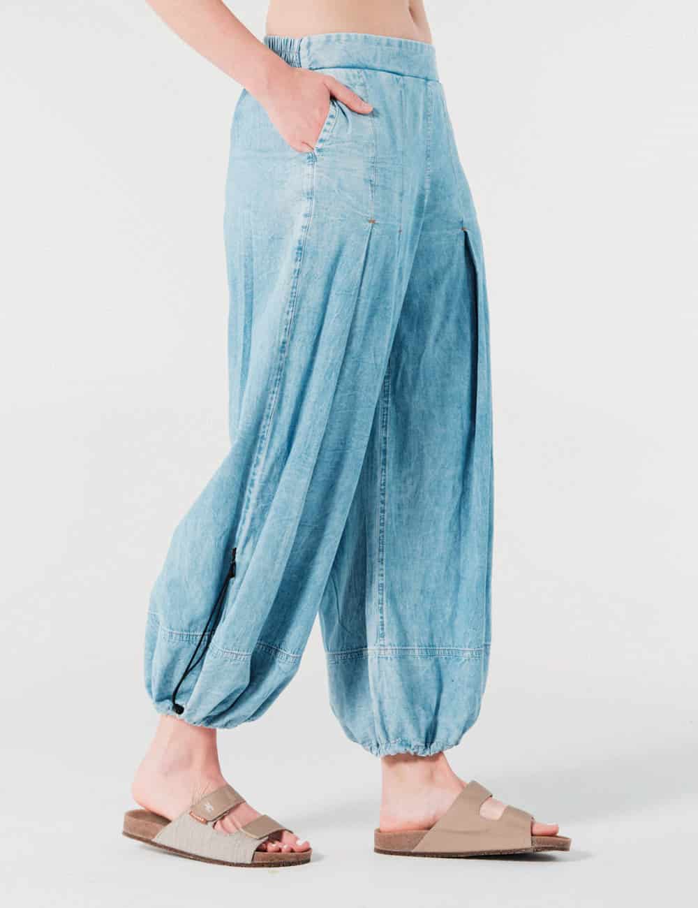 Pantalón Loose Fit Cielo Denim Mujer - miniatura 3