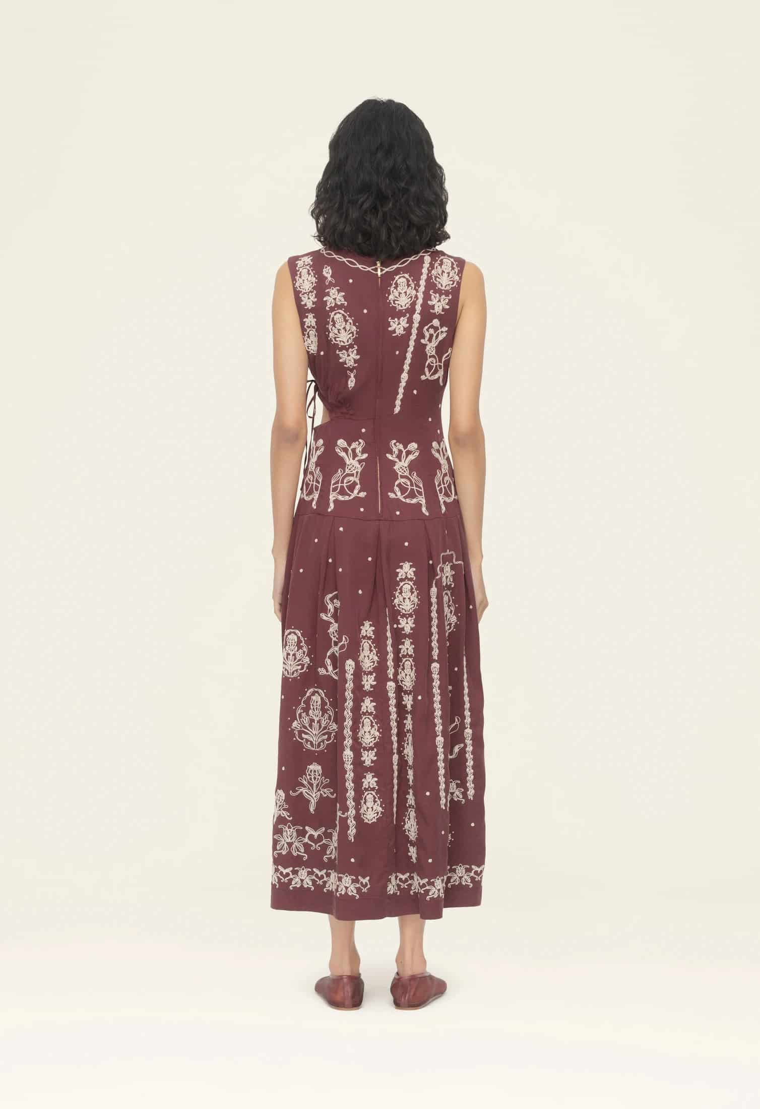 Otoño Relato Midi Dress - miniatura 3