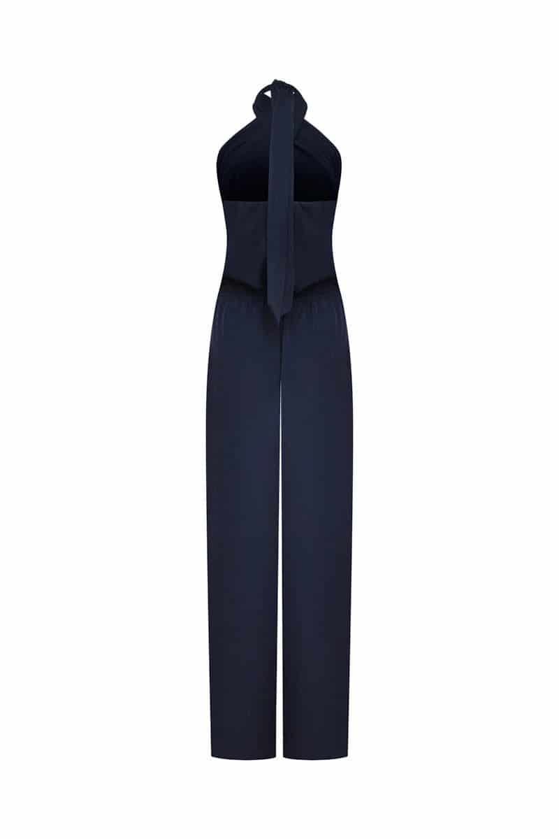 Enterizo celeste azul navy - miniatura 3
