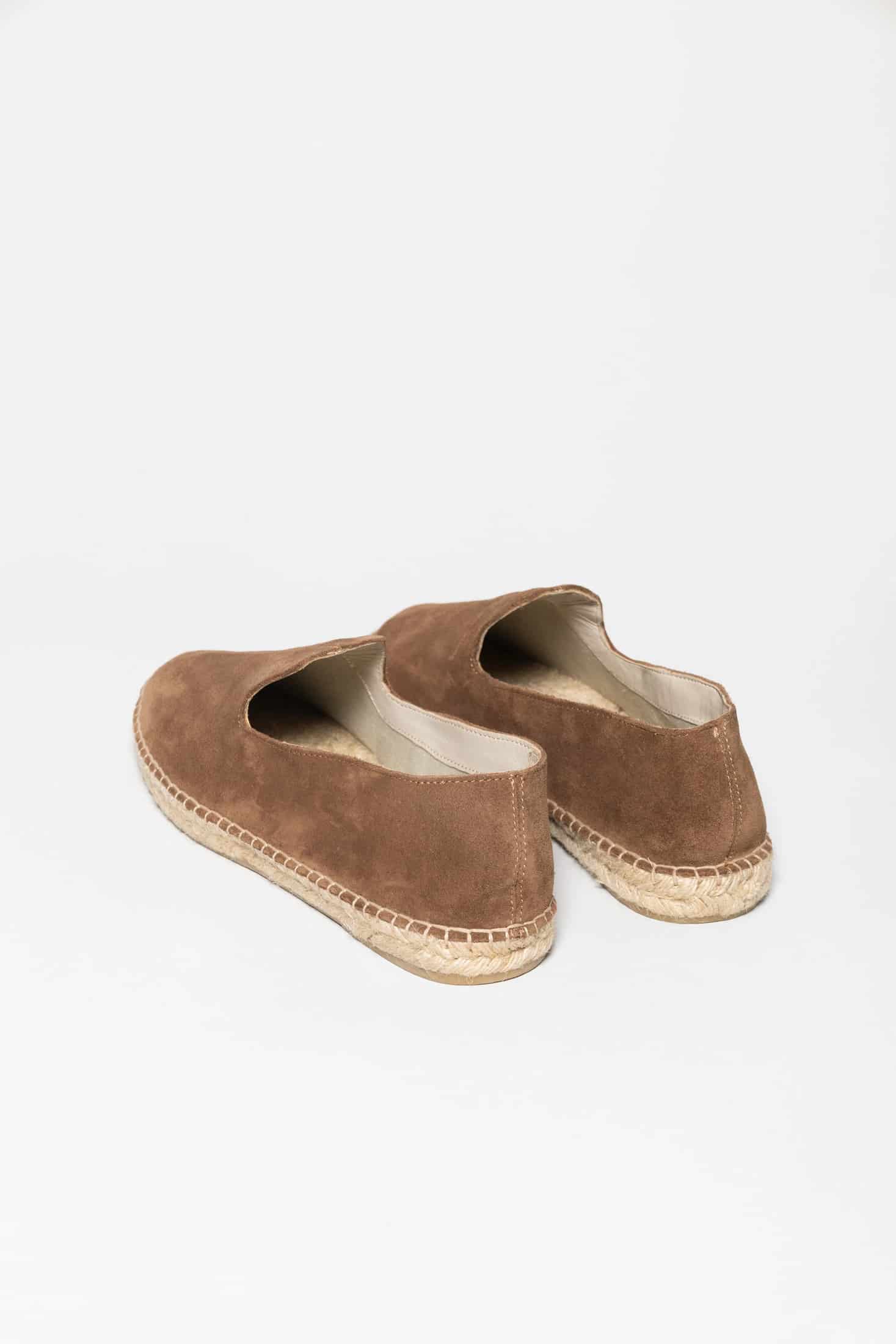 Men's leather espadrille stone - miniatura 3