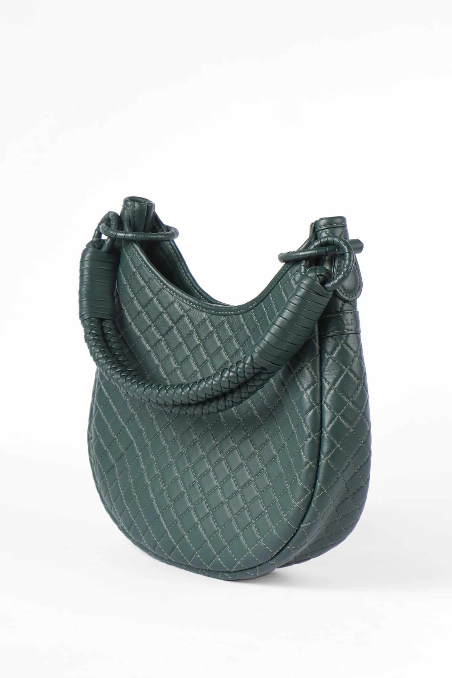 Saddle Shoulder Bag, Green - miniatura 3