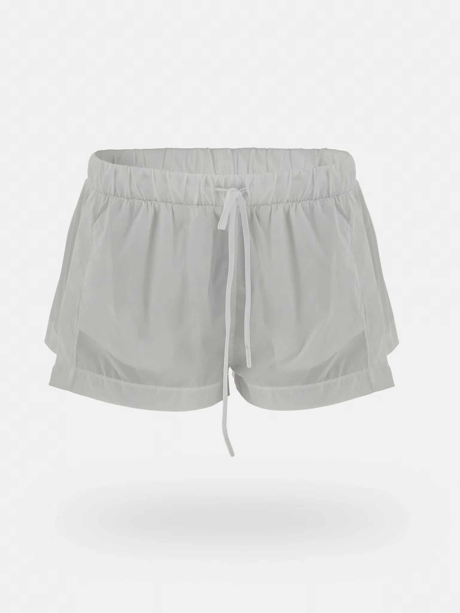 INVISIBLE SHEER SHORTS - WHITE - miniatura 3