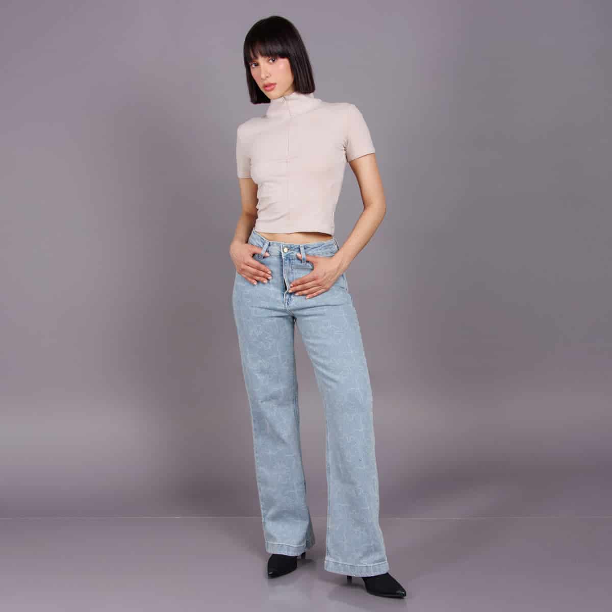 Jean Axspen Wide Leg  Ax-3056 - miniatura 1