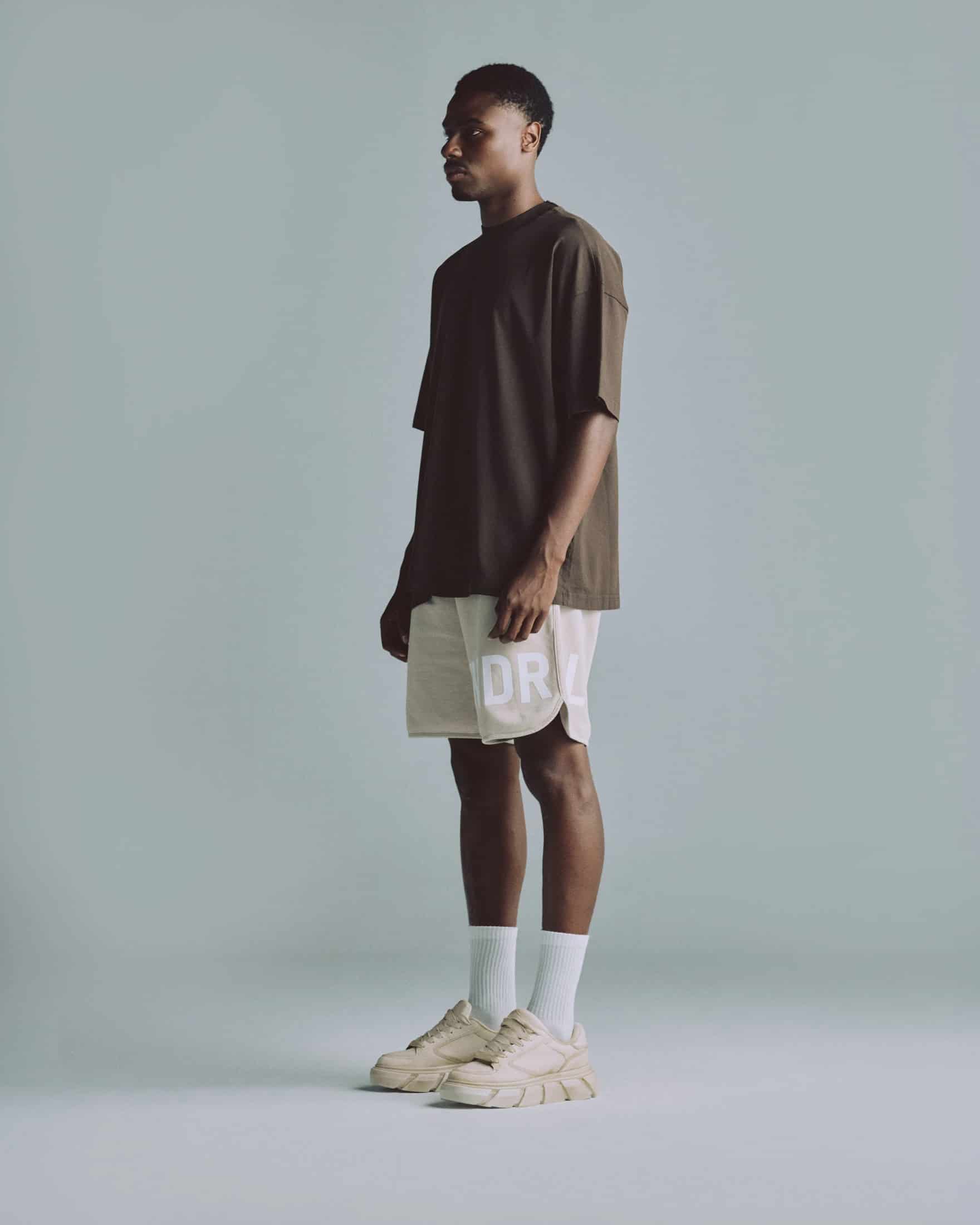 Line Logo Tshirt Brown - miniatura 4