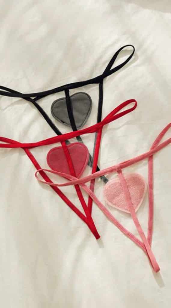 Tanga de malla corazón SH-131846-MUL-SyL - miniatura 1