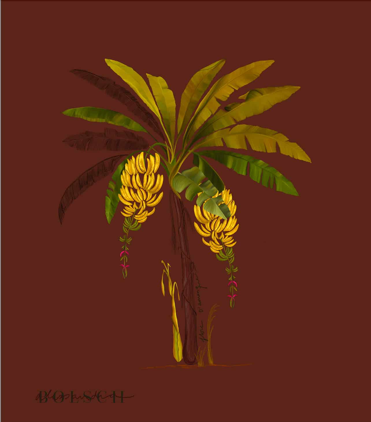 PALM TREE, TERRACOTA - miniatura 1