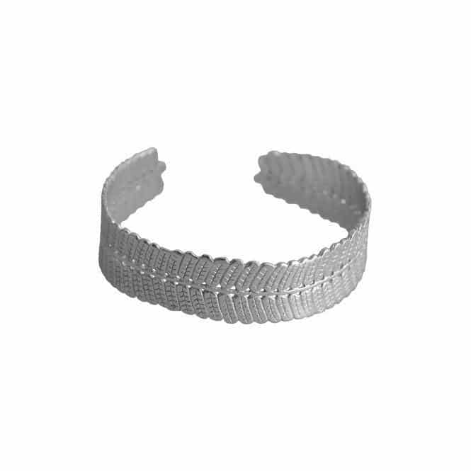 Brazalete Hoja Dividivi Brillo Guajiro - miniatura 2