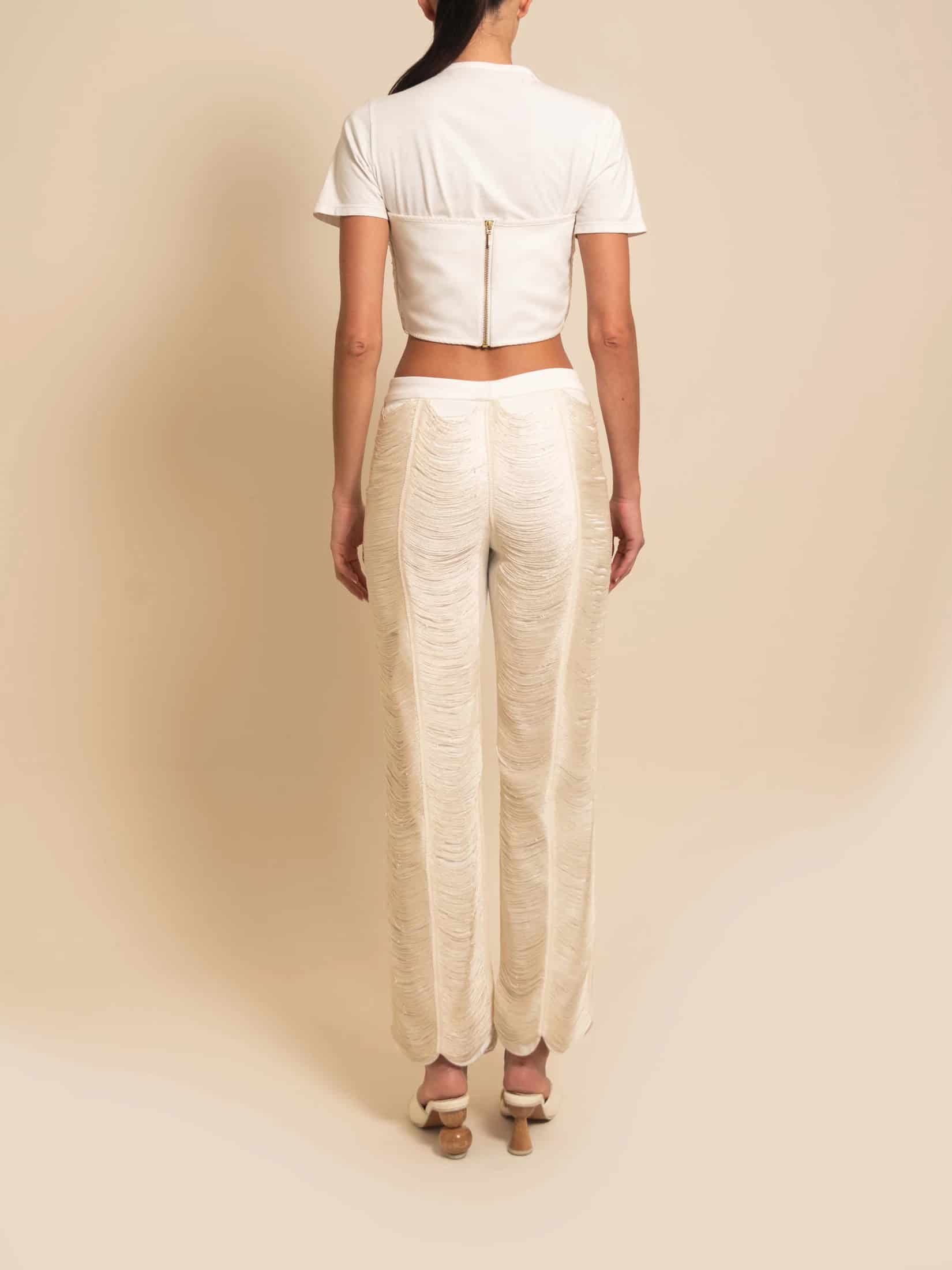 SIMONE PANT IVORY - miniatura 6