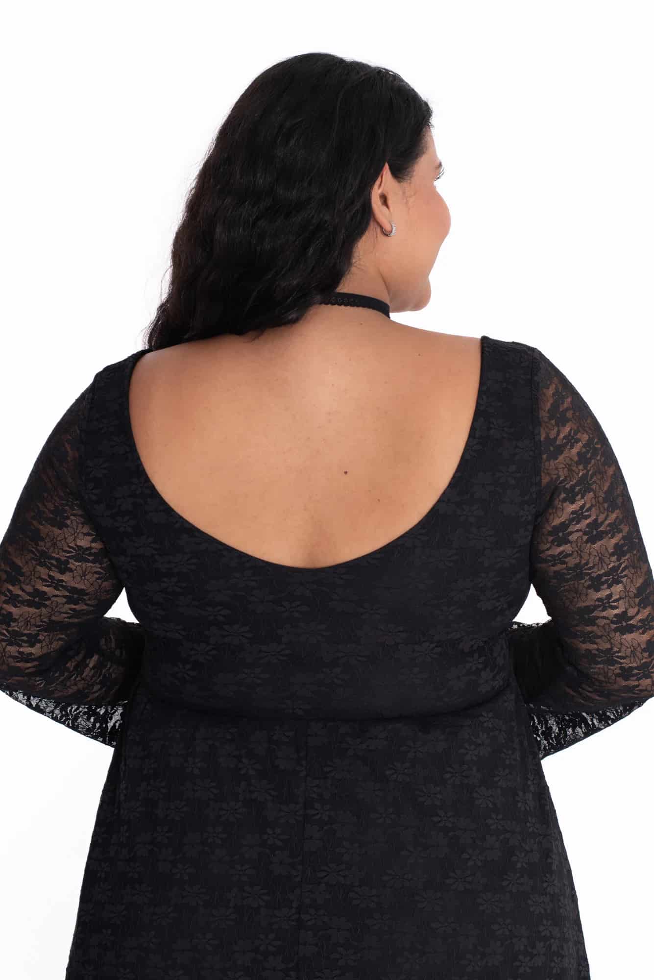 Vestido Florencia Negro - miniatura 23