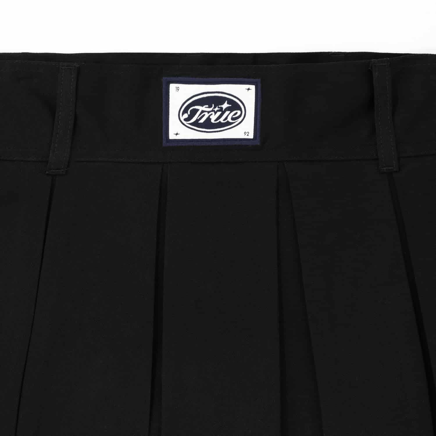 Pleated Mini Skirt - Black - miniatura 4