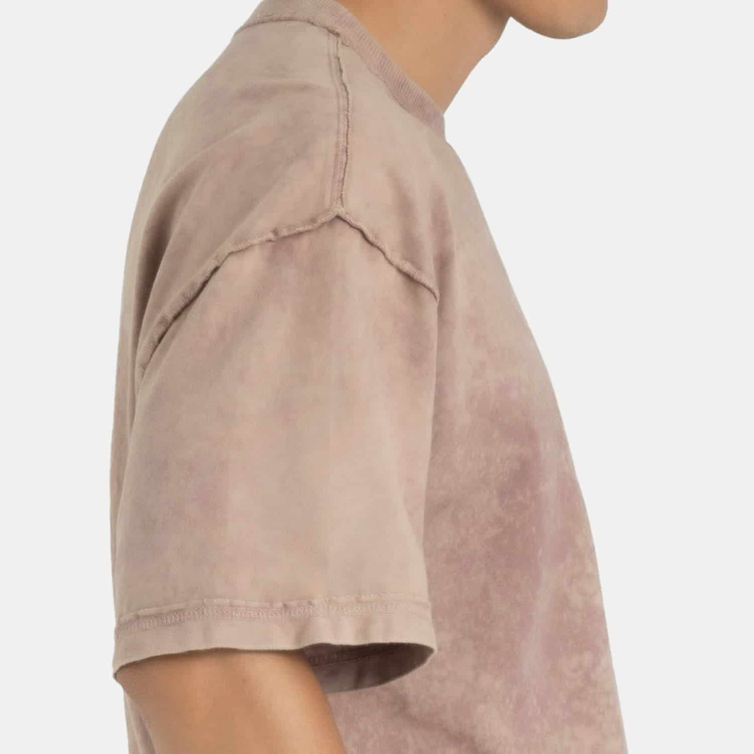 Acid Washed Boxy Tee Mocca - miniatura 3