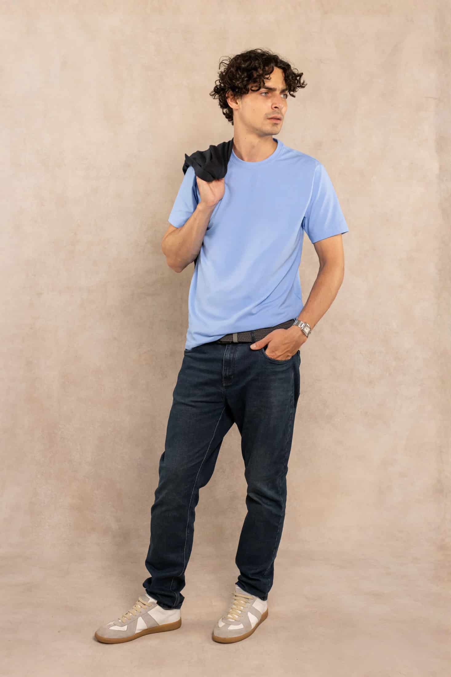 Camiseta Antimanchas Cerulian Blue - miniatura 2