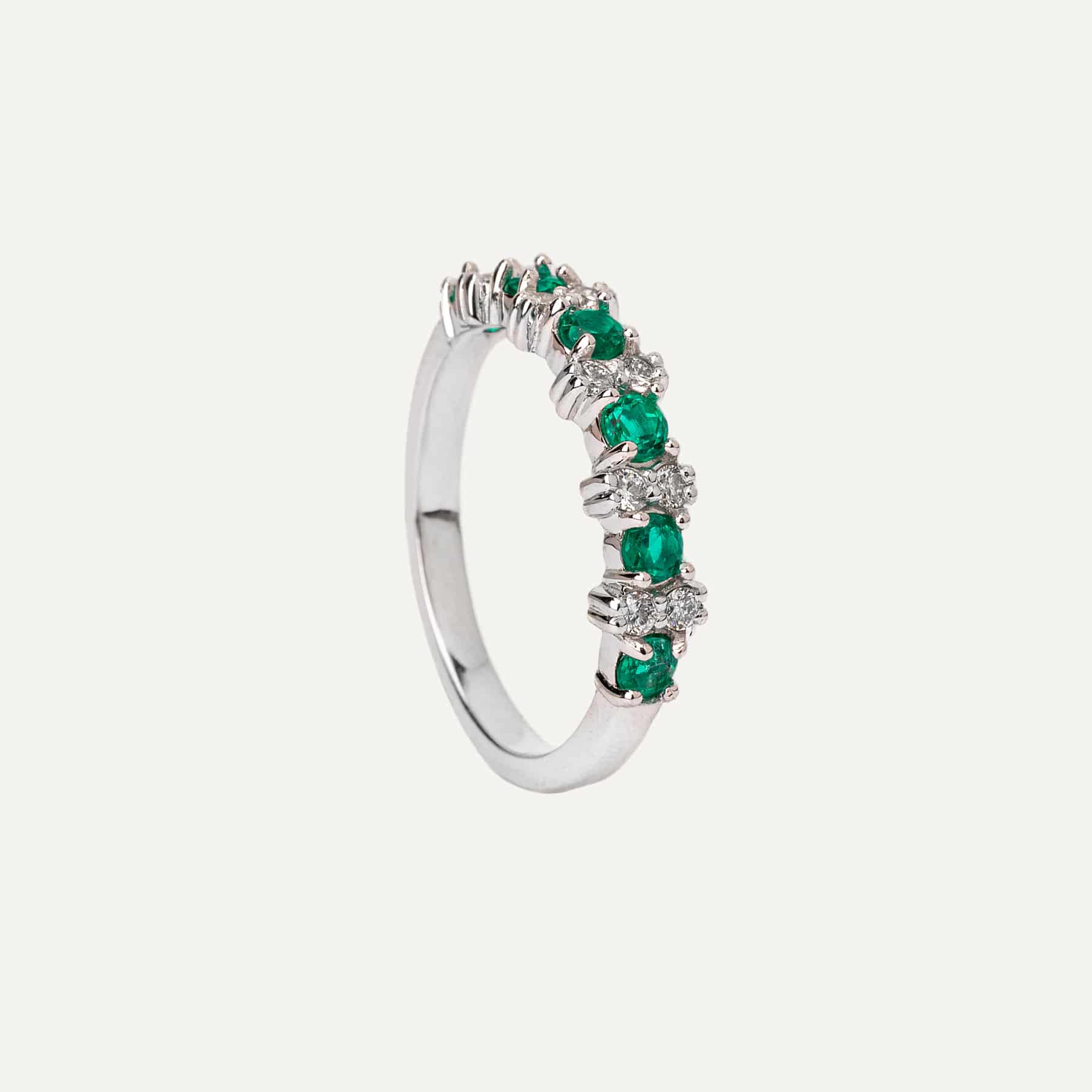 Anillo big Doble chaton - miniatura 1