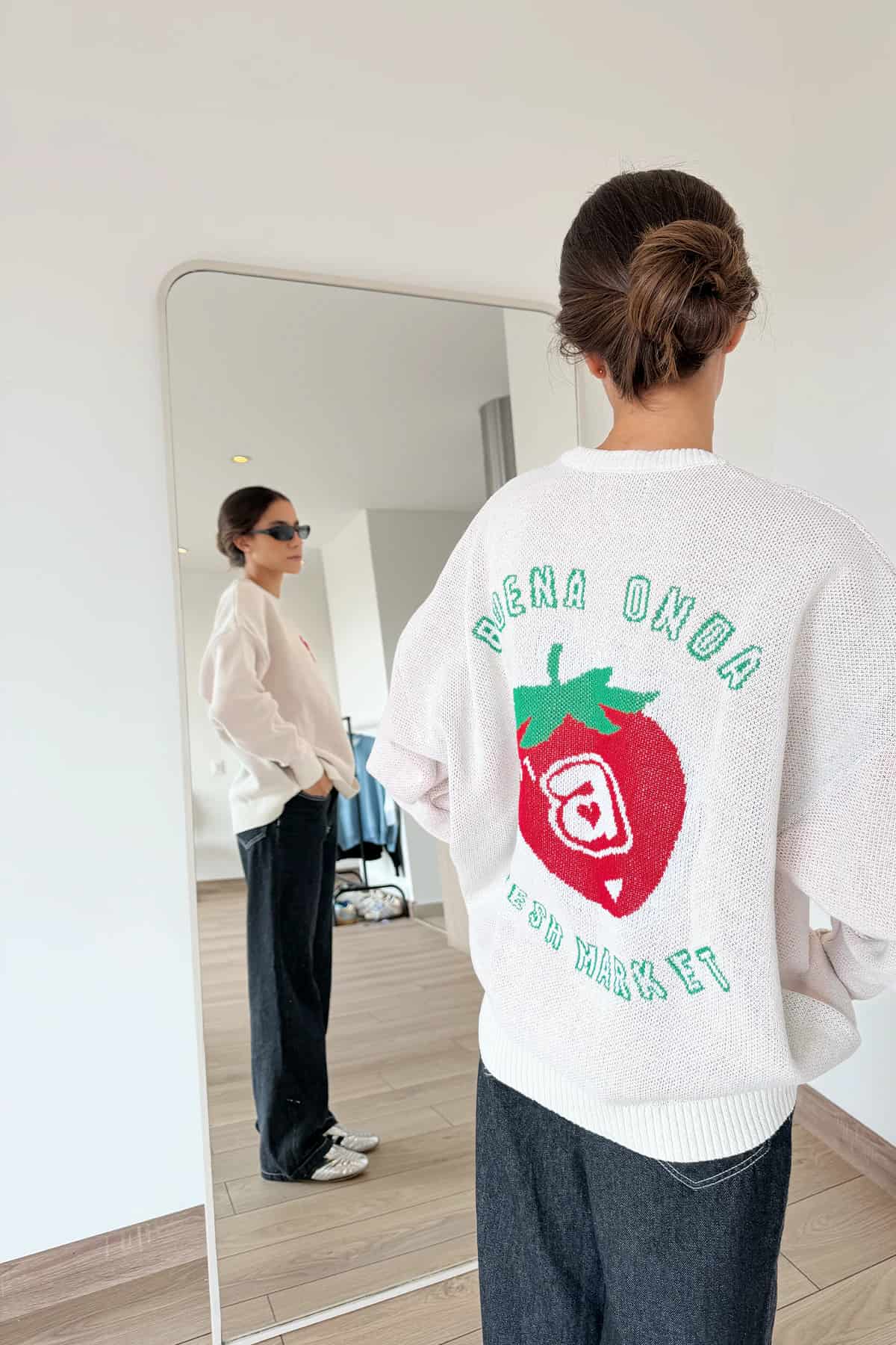STRAWBERRY KNIT SWEATER - miniatura 2