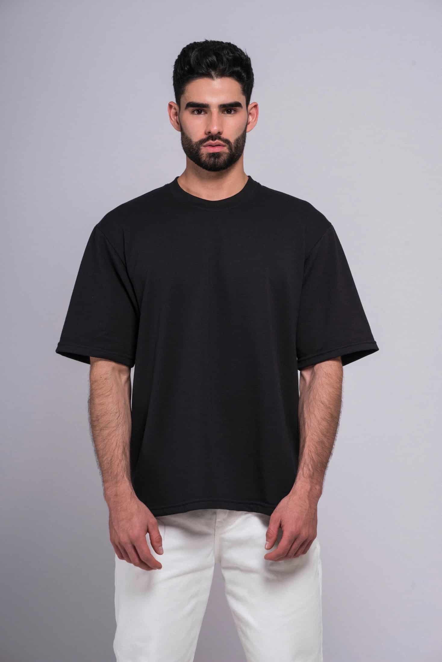 CAMISETA NEGRA OVERSIZE SVG 13839 - miniatura 3