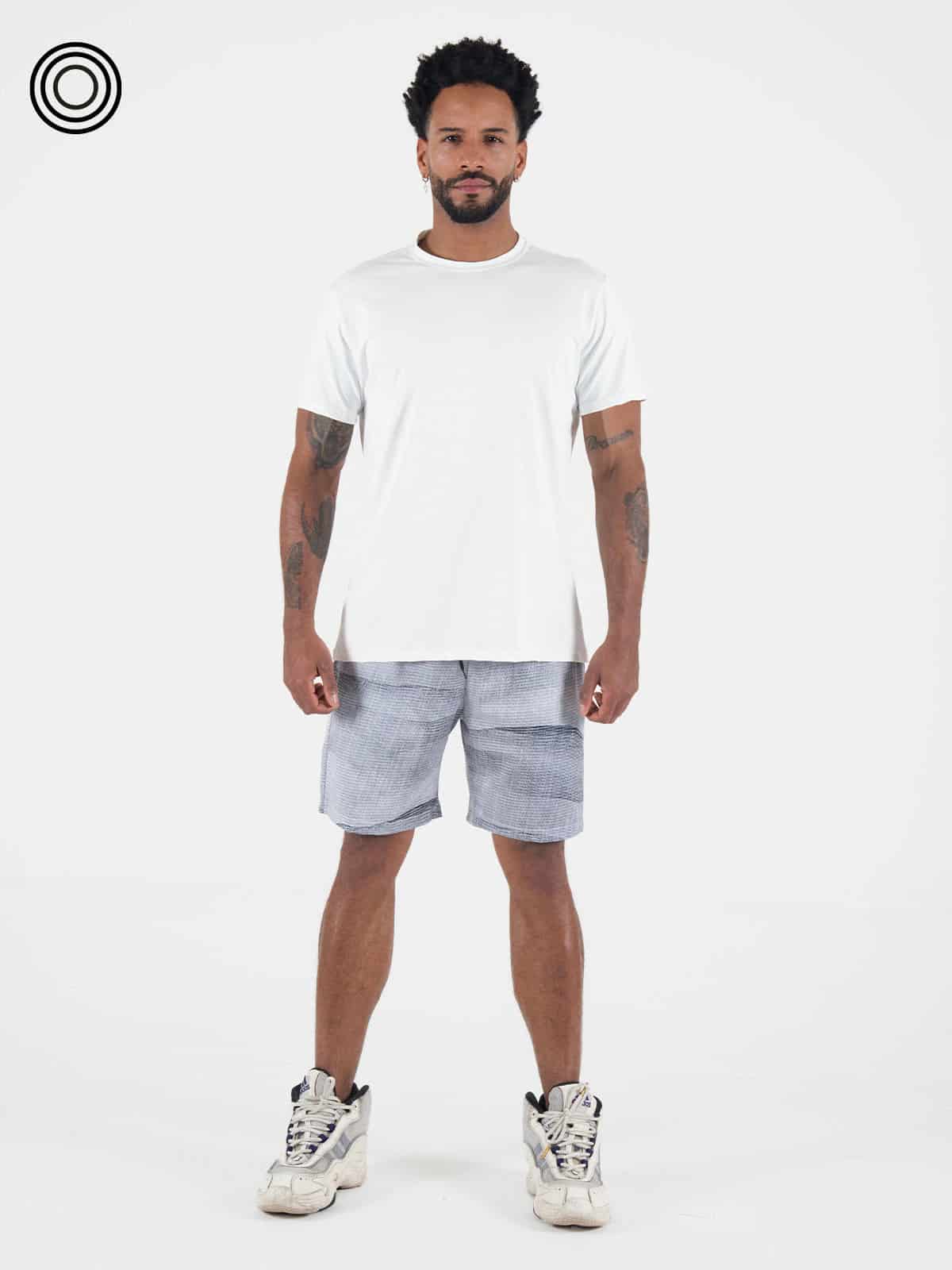 Pantaloneta basica hombre panal sublimada carri - miniatura 2