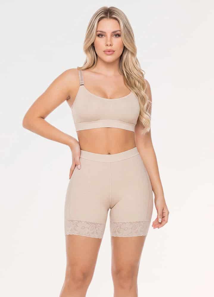 Short Faja Levanta Cola Con Control Abdominal | Salome 321 - miniatura 1