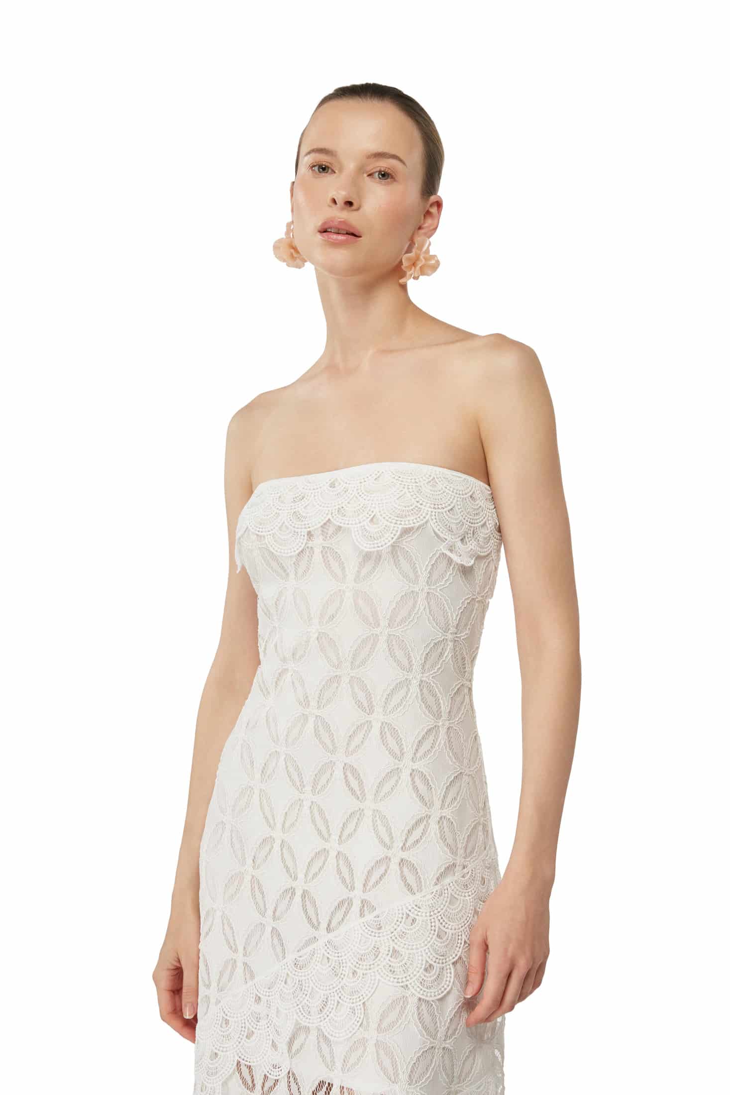 AZURA MIDI DRESS WHITE - miniatura 2