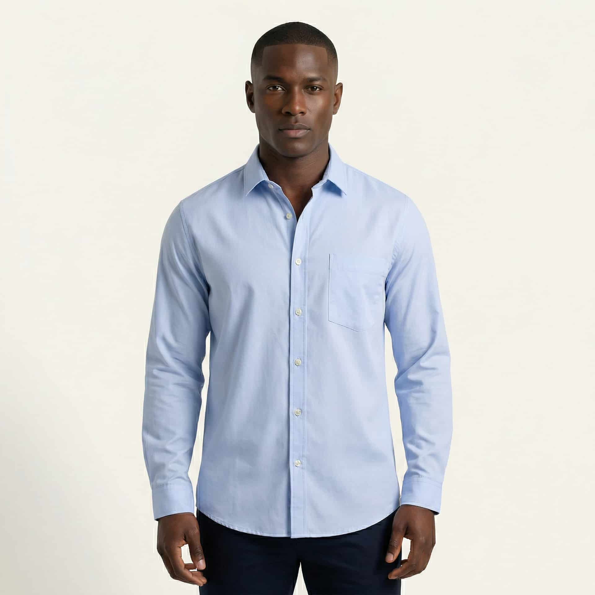 Camisa Manga Larga Oxford C223 - miniatura 1