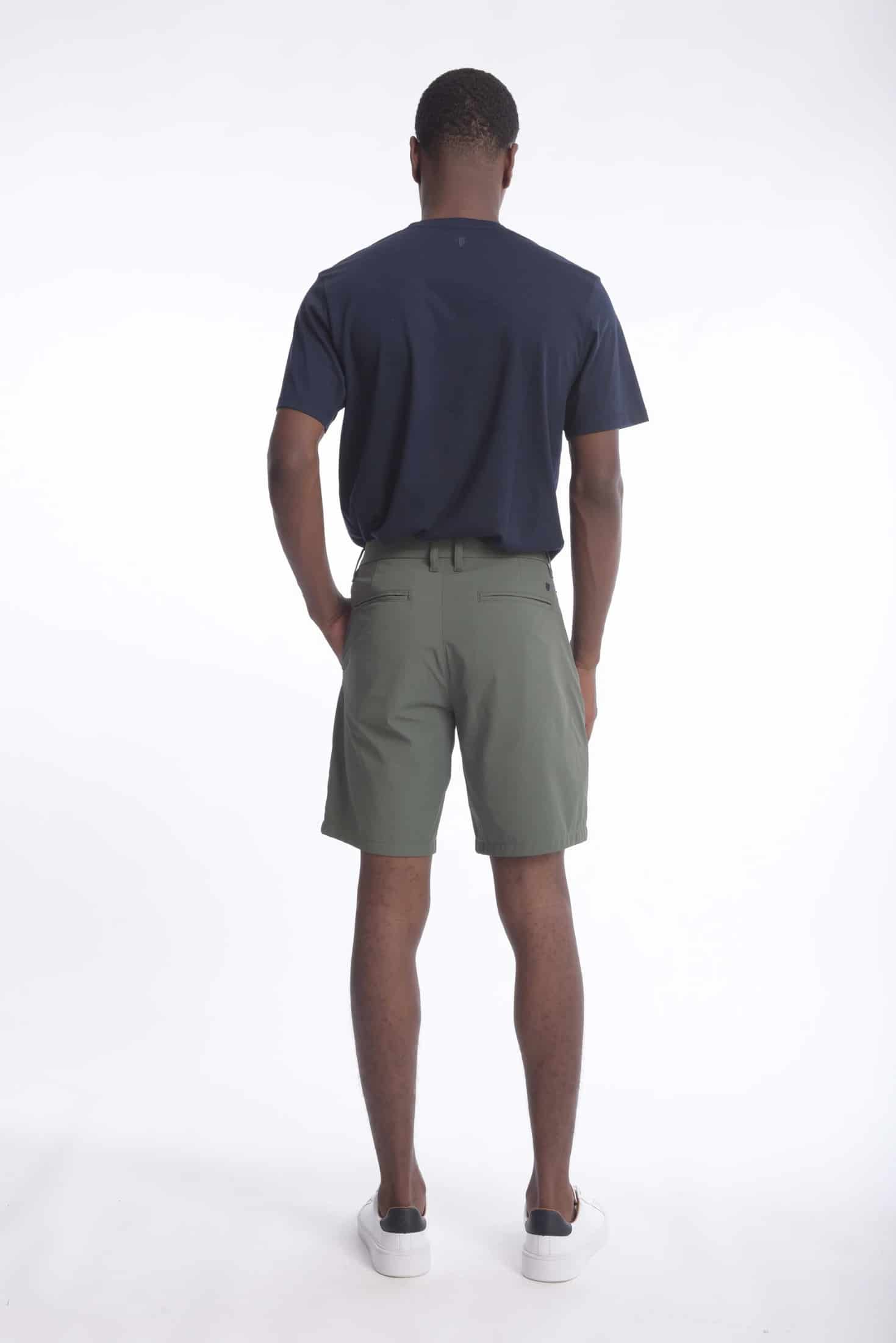 T-shirt Slim Fit 100% Algodón Azul Navy - miniatura 3