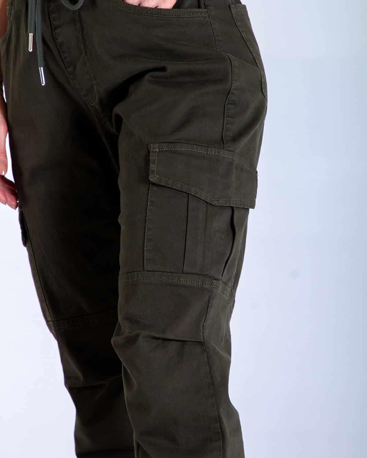 Jogger verde para mujer - miniatura 4