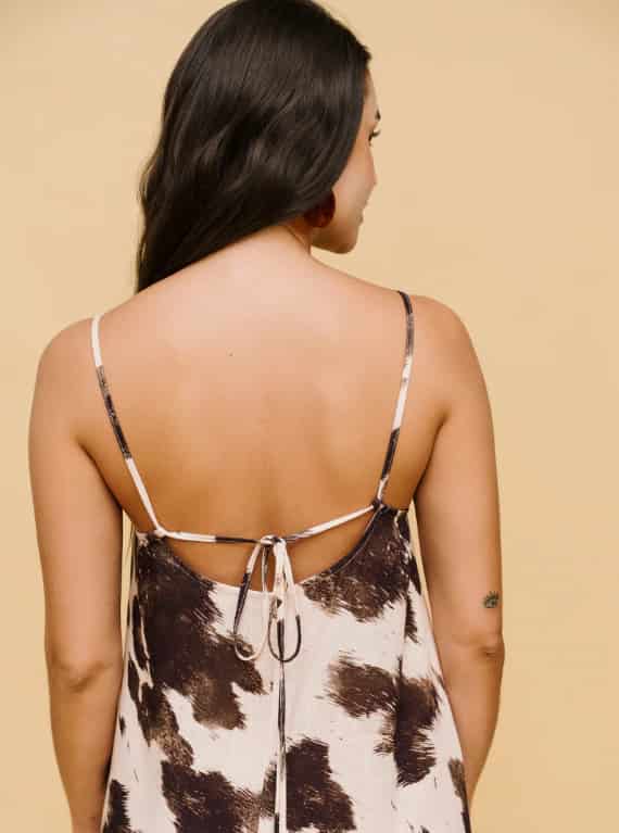 VESTIDO PRINT VACA - miniatura 6