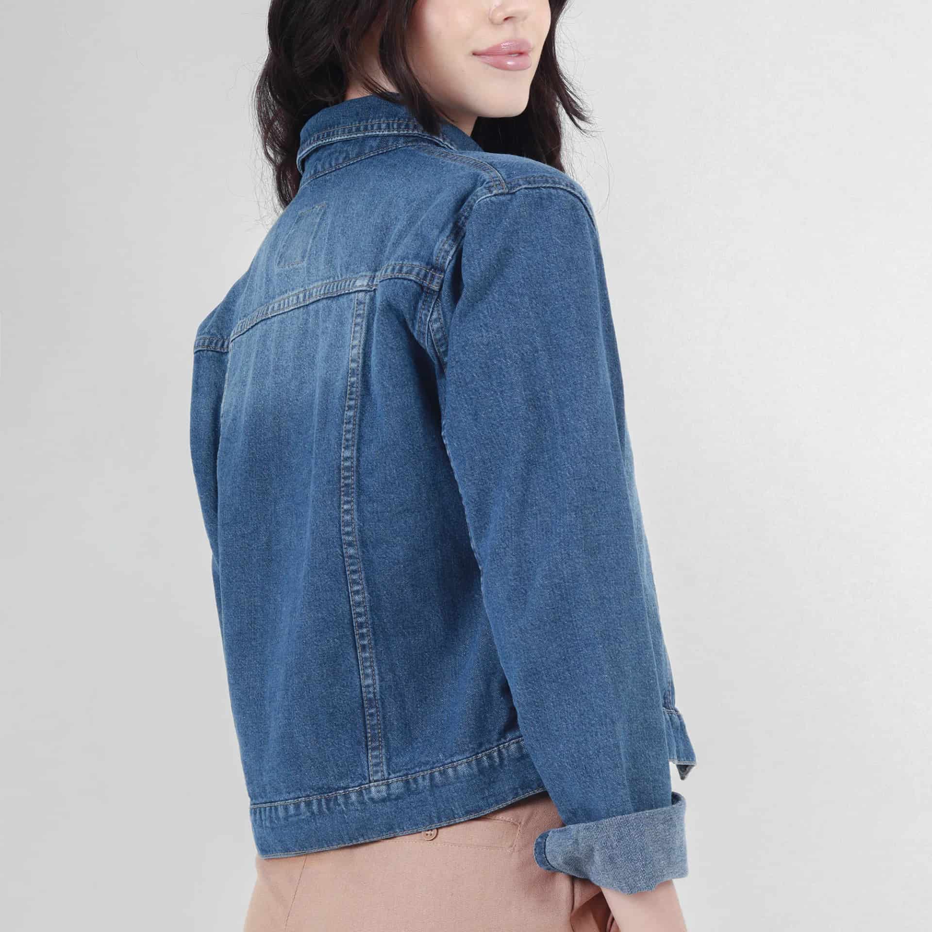 Chaqueta Denim Con Detalle - miniatura 5