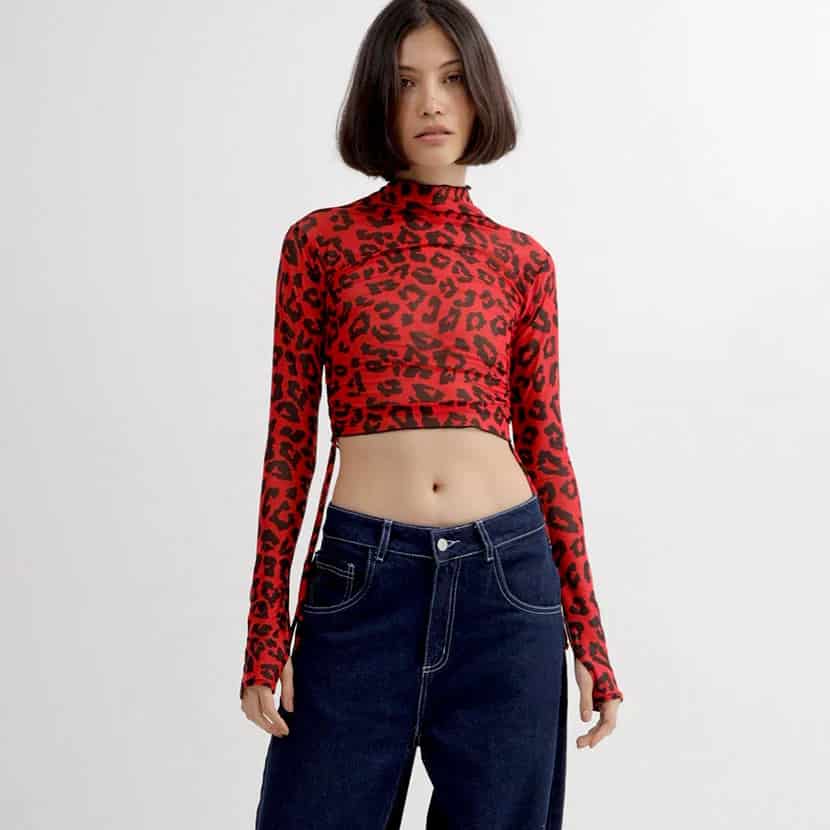 JANE LEOPARD MESH - miniatura 11