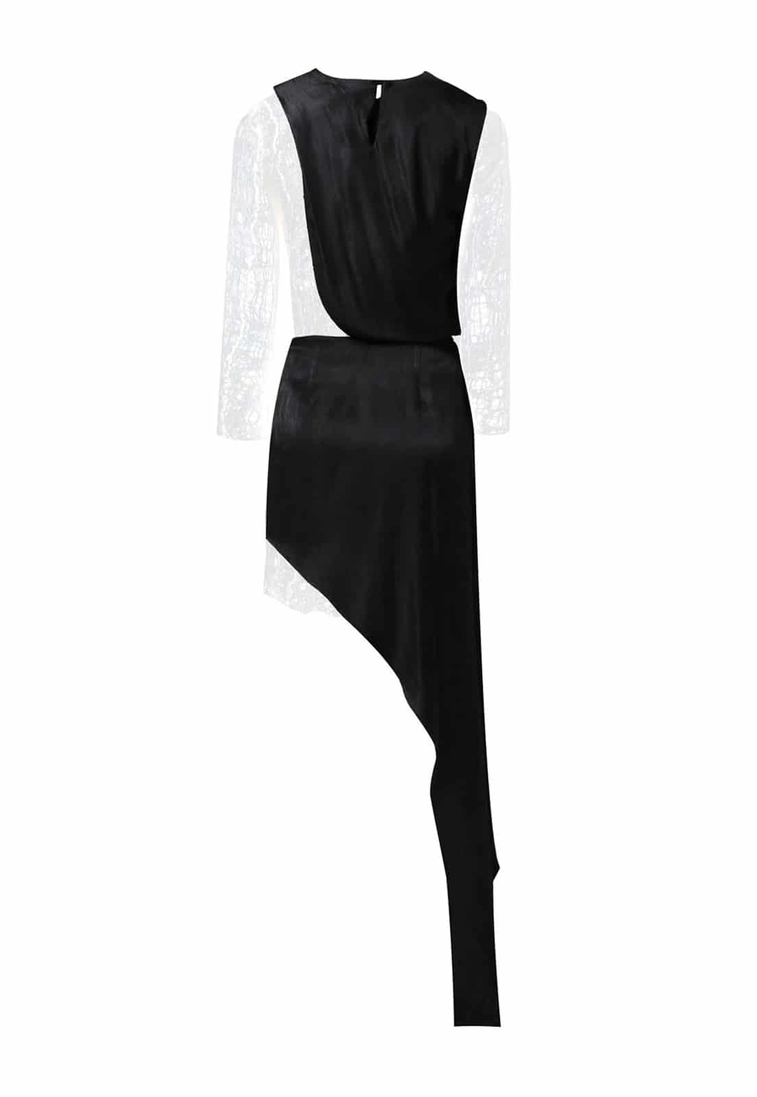 NUNO MESH FELT DRESS - miniatura 3