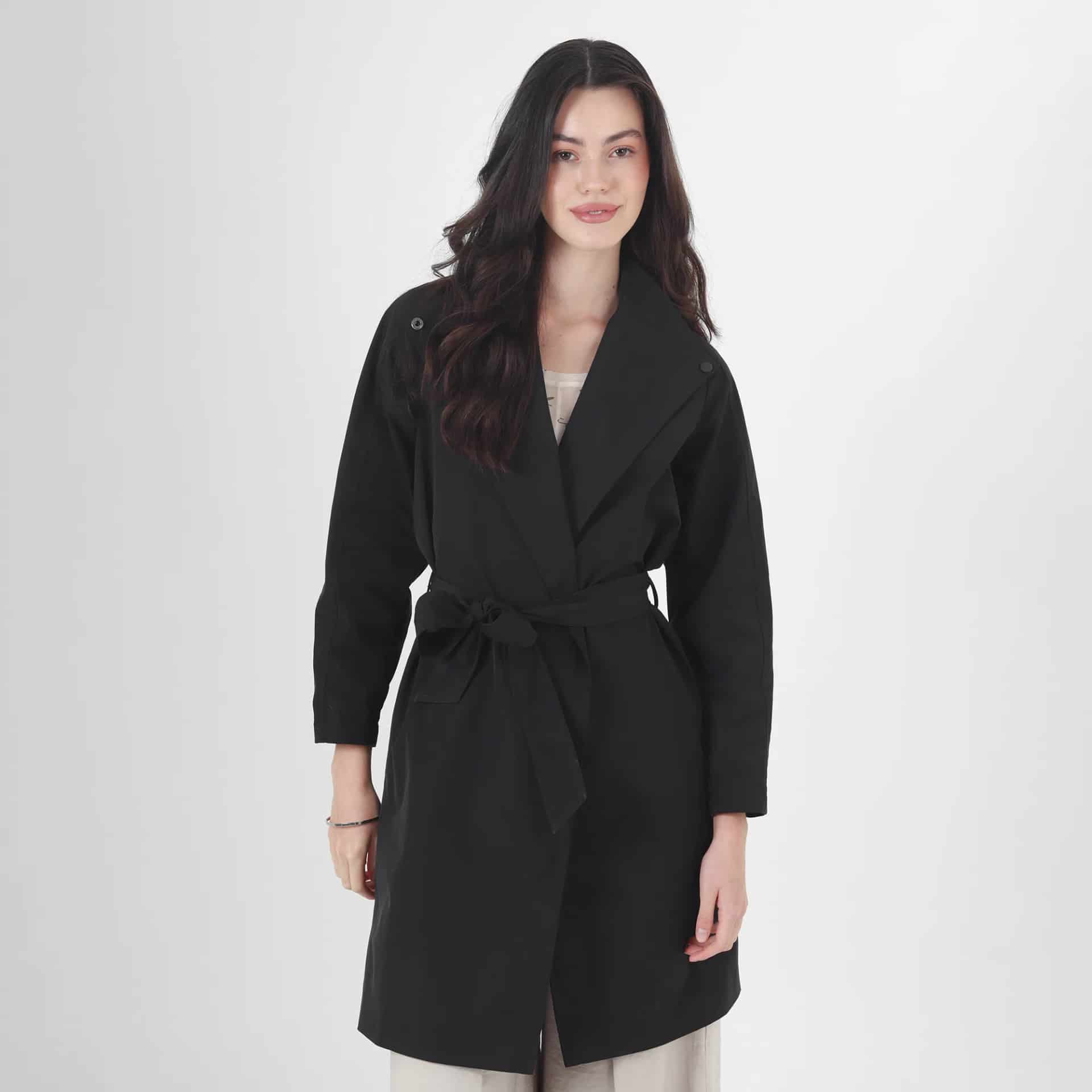 Chaqueta Cuello Solapa Manga Larga - miniatura 2