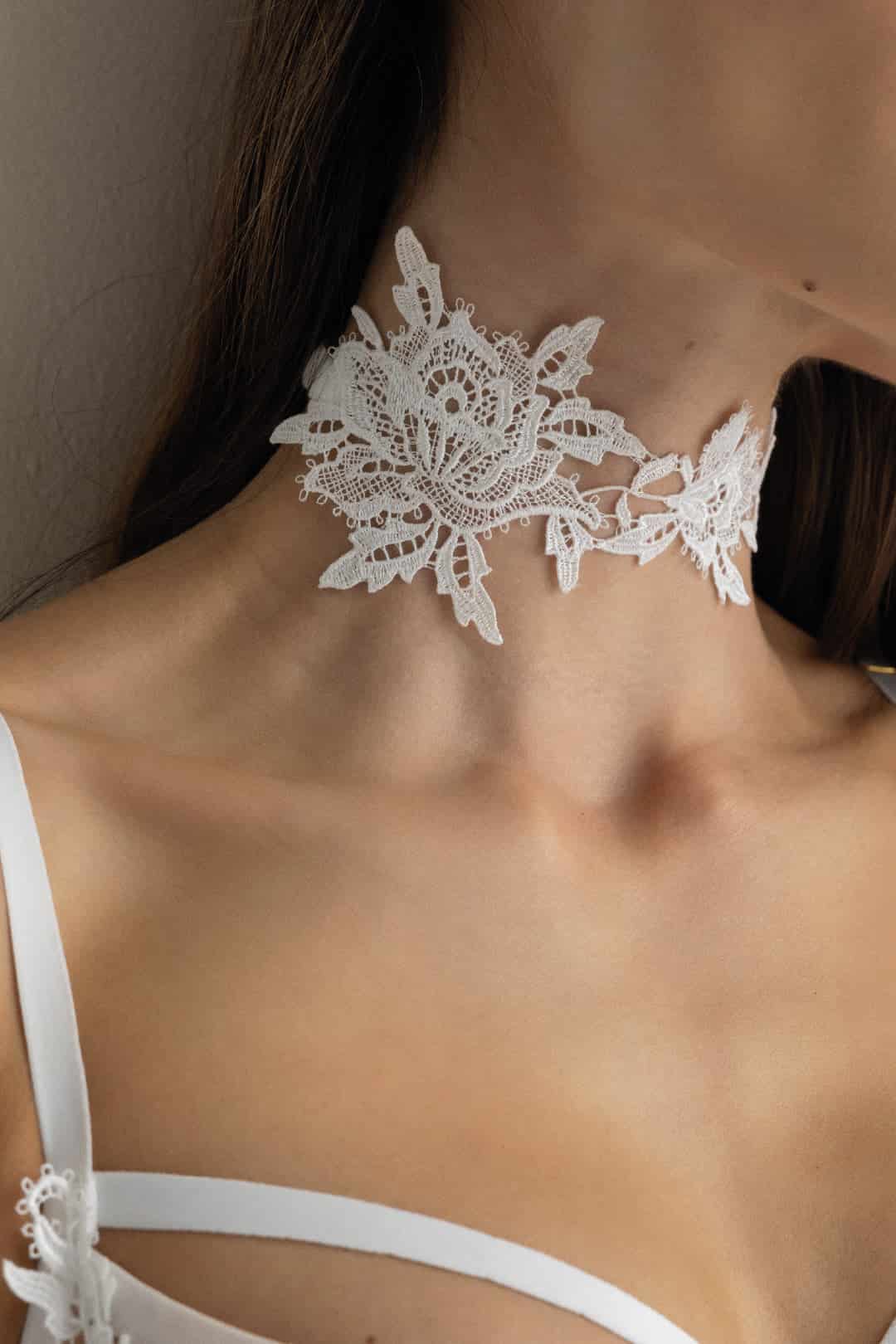 CHOKER AGUSTINA MARFIL - miniatura 1