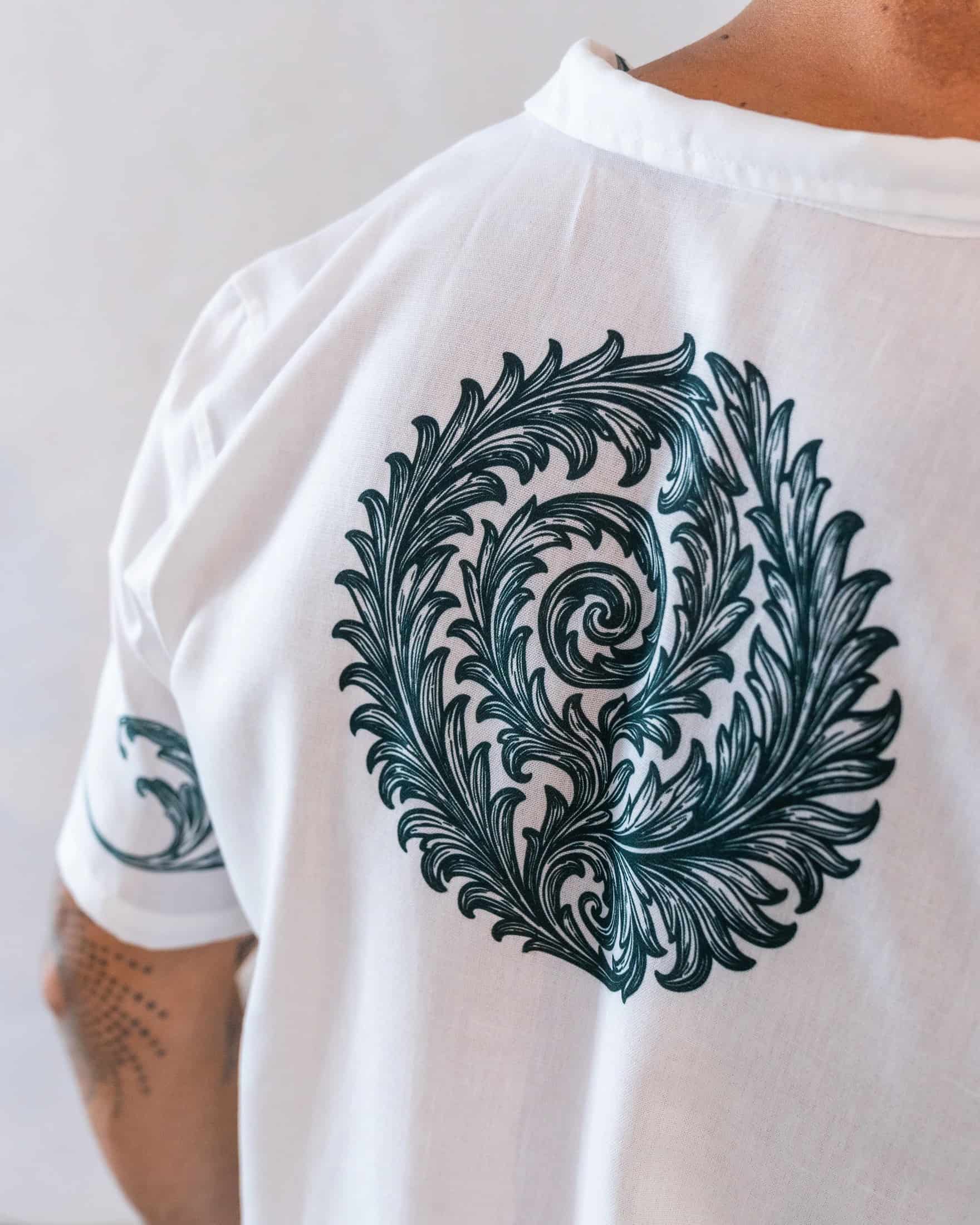 Camisa Lino Thai - miniatura 3