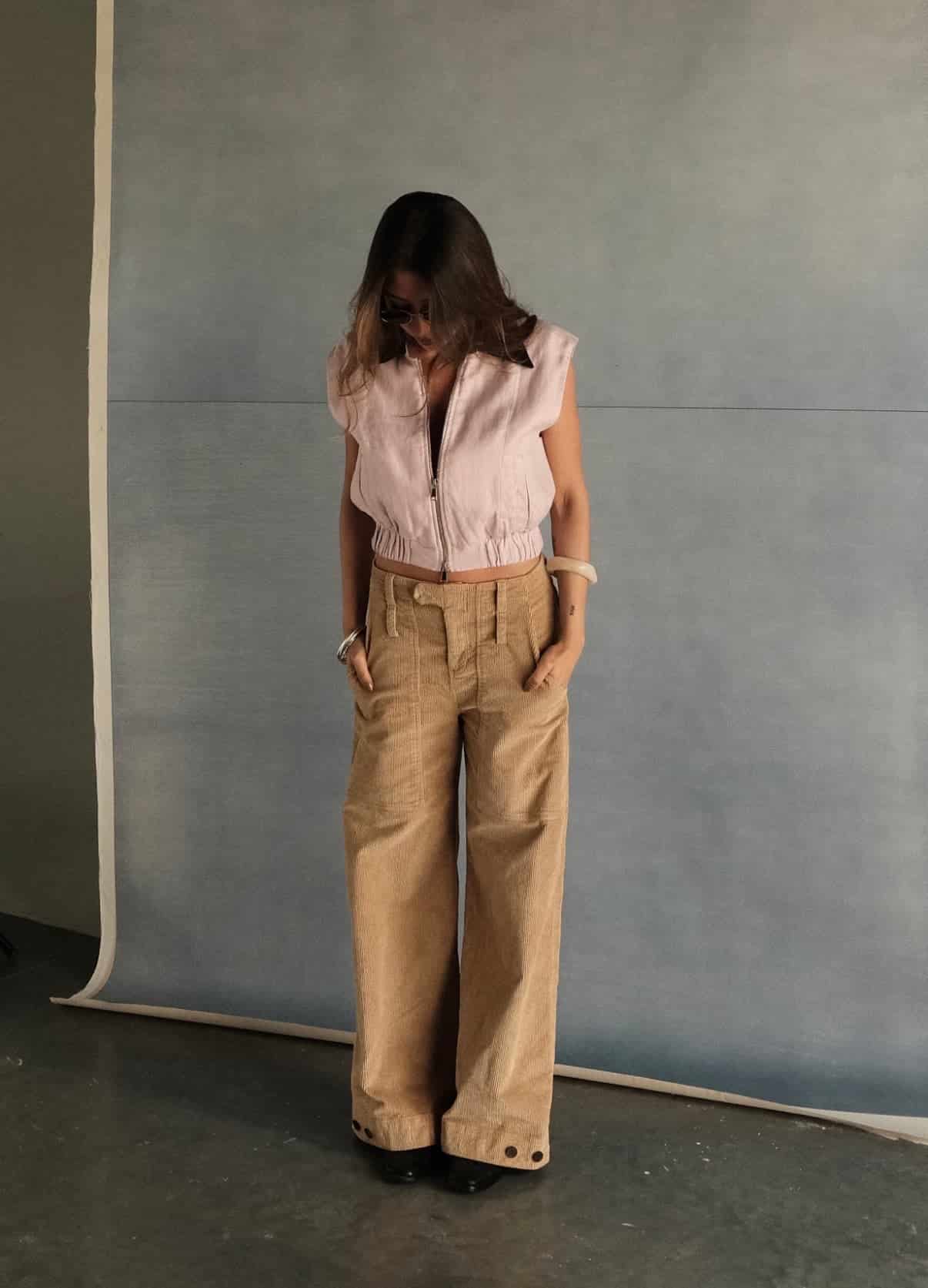 Pantalón Passo Corduroy | Camel - miniatura 10