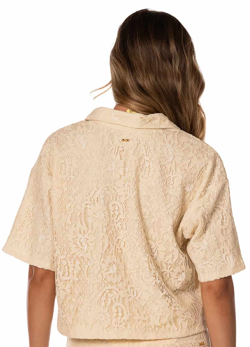 Maaji White Petal Solina Shirt - miniatura 3