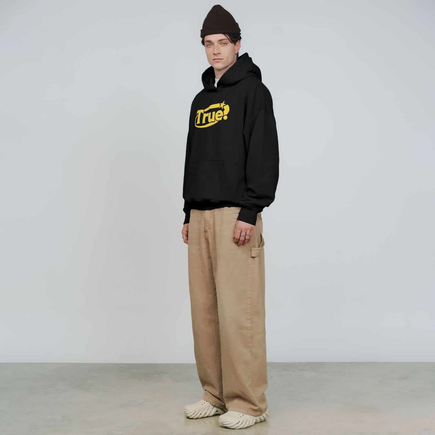 Everyday Logo Hoodie - Black - miniatura 5