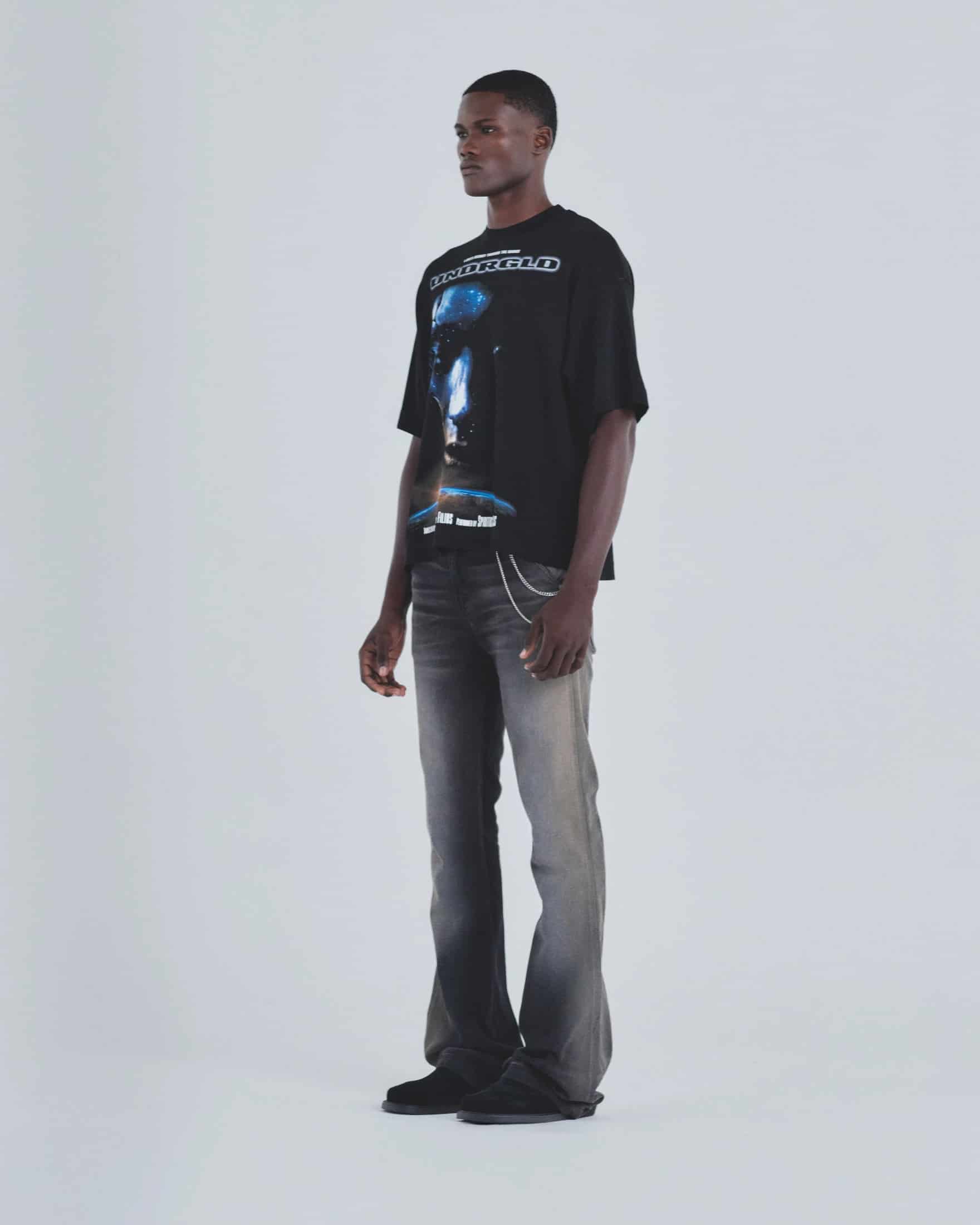 Holy State Journey Boxy Fit Tshirt Black - miniatura 5