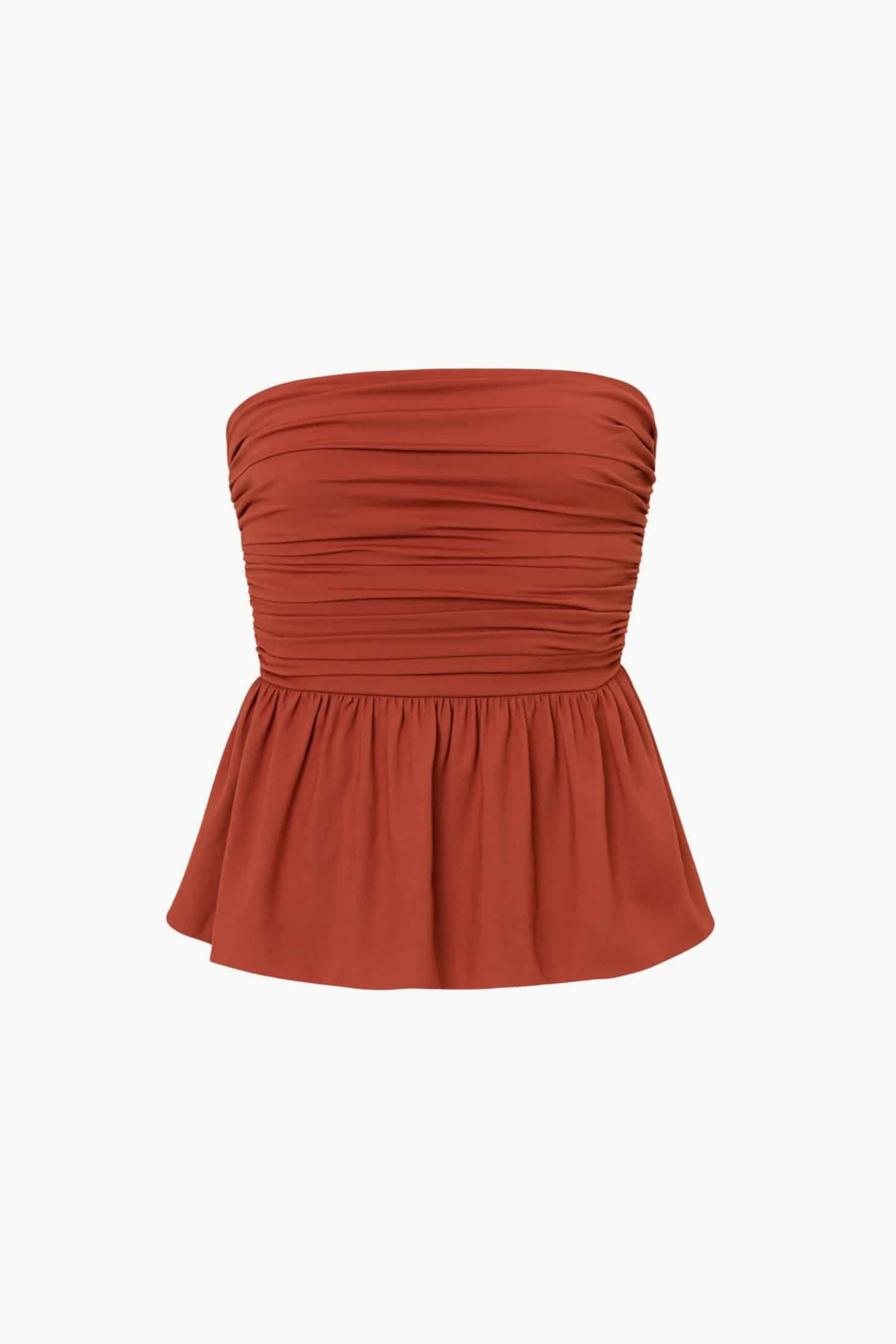 Mia Blouse in Terracotta - miniatura 2