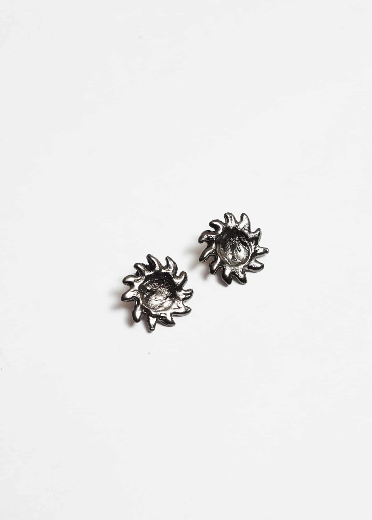 Aretes Solé midi Onix - miniatura 1