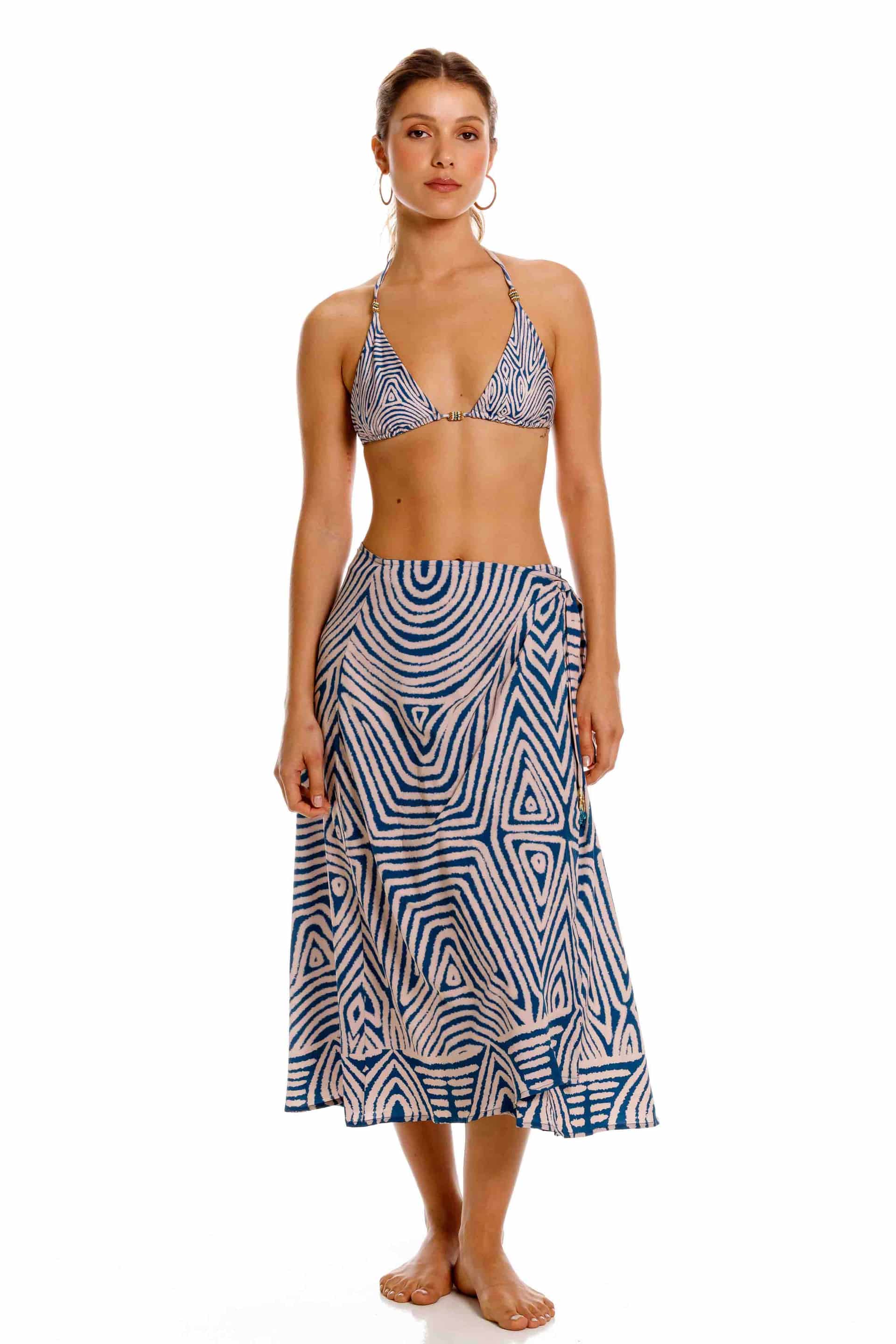 Falda Nairobi Azul - miniatura 1