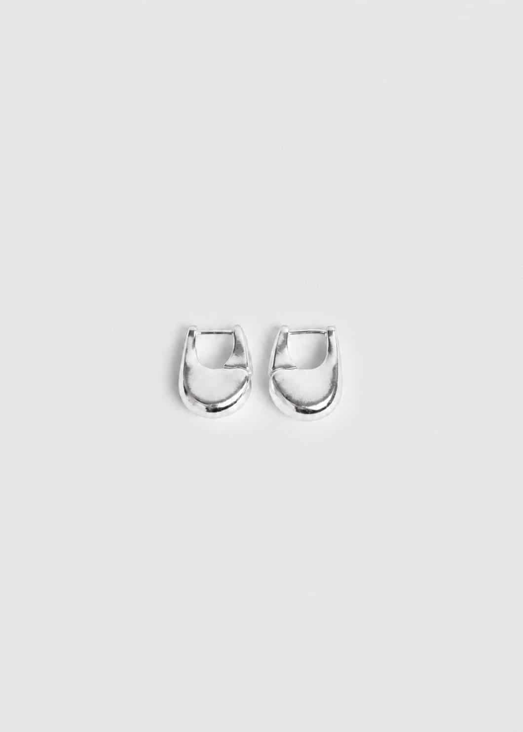 Candongas Tummy Mini Plata - miniatura 2