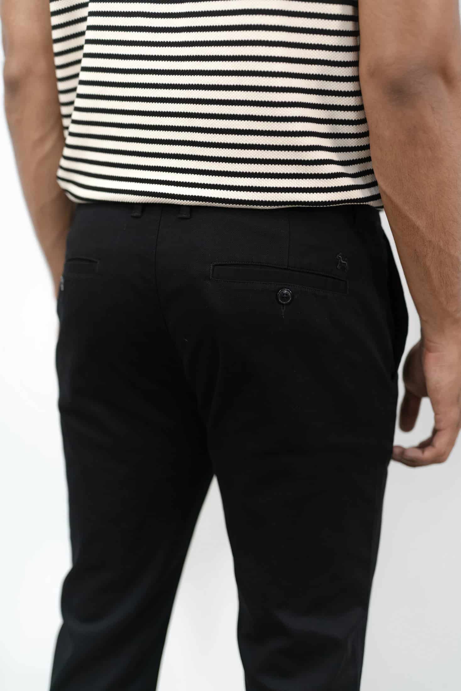 Pantalón Básico Negro - miniatura 3