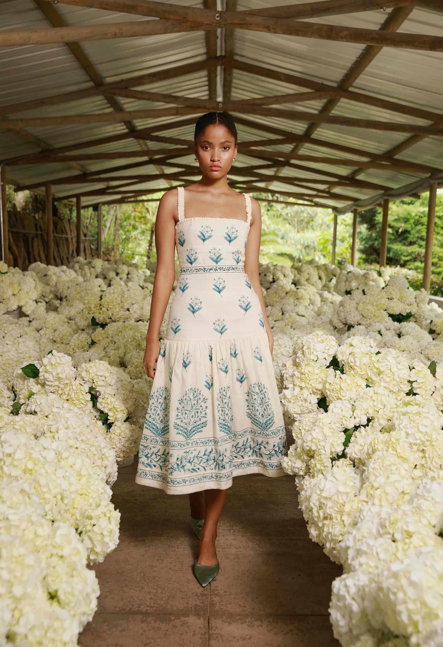 Níspero Ceiba Midi Dress - miniatura 2