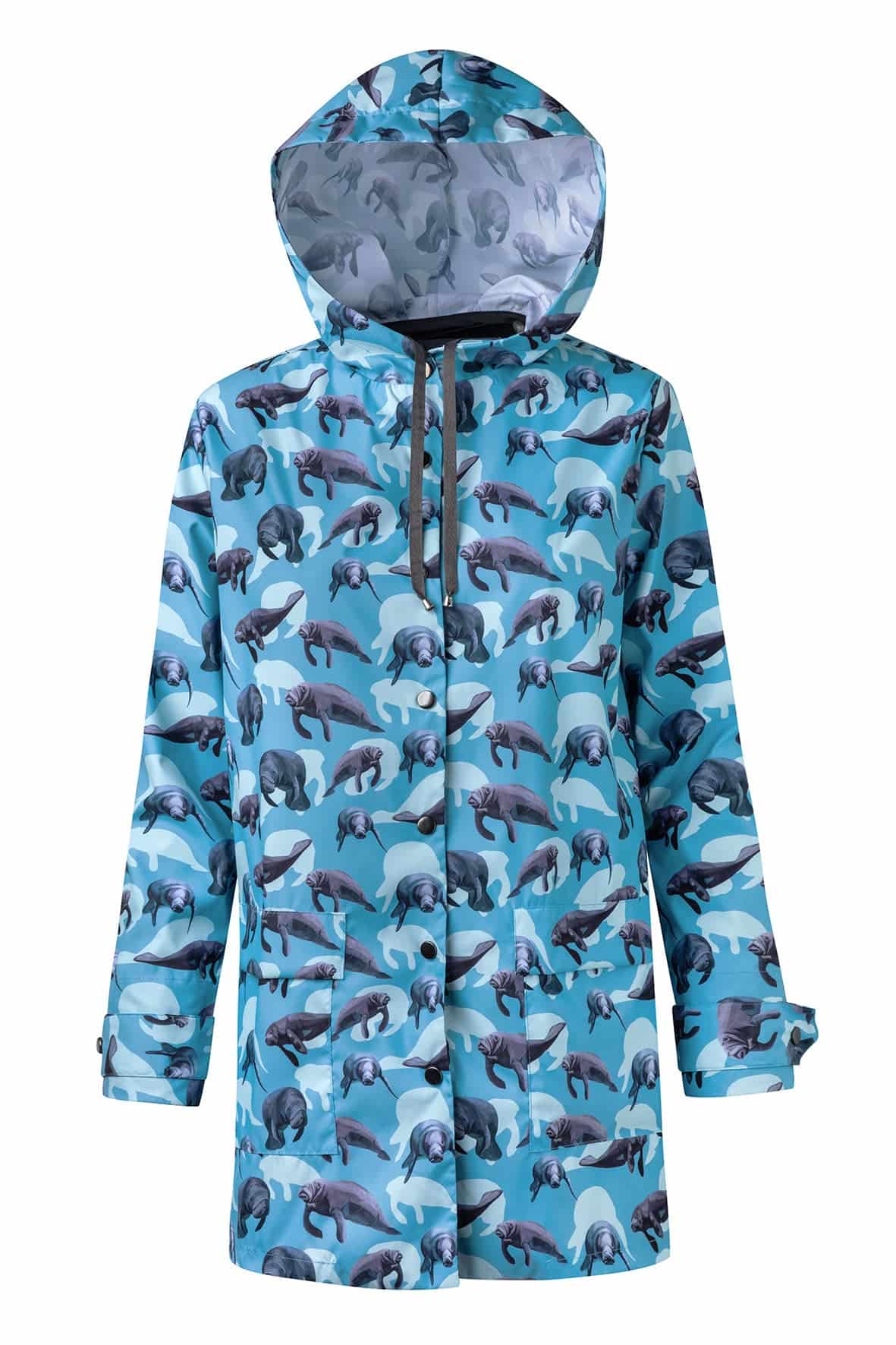 Manatíes | Raincoat para Mujer - miniatura 2