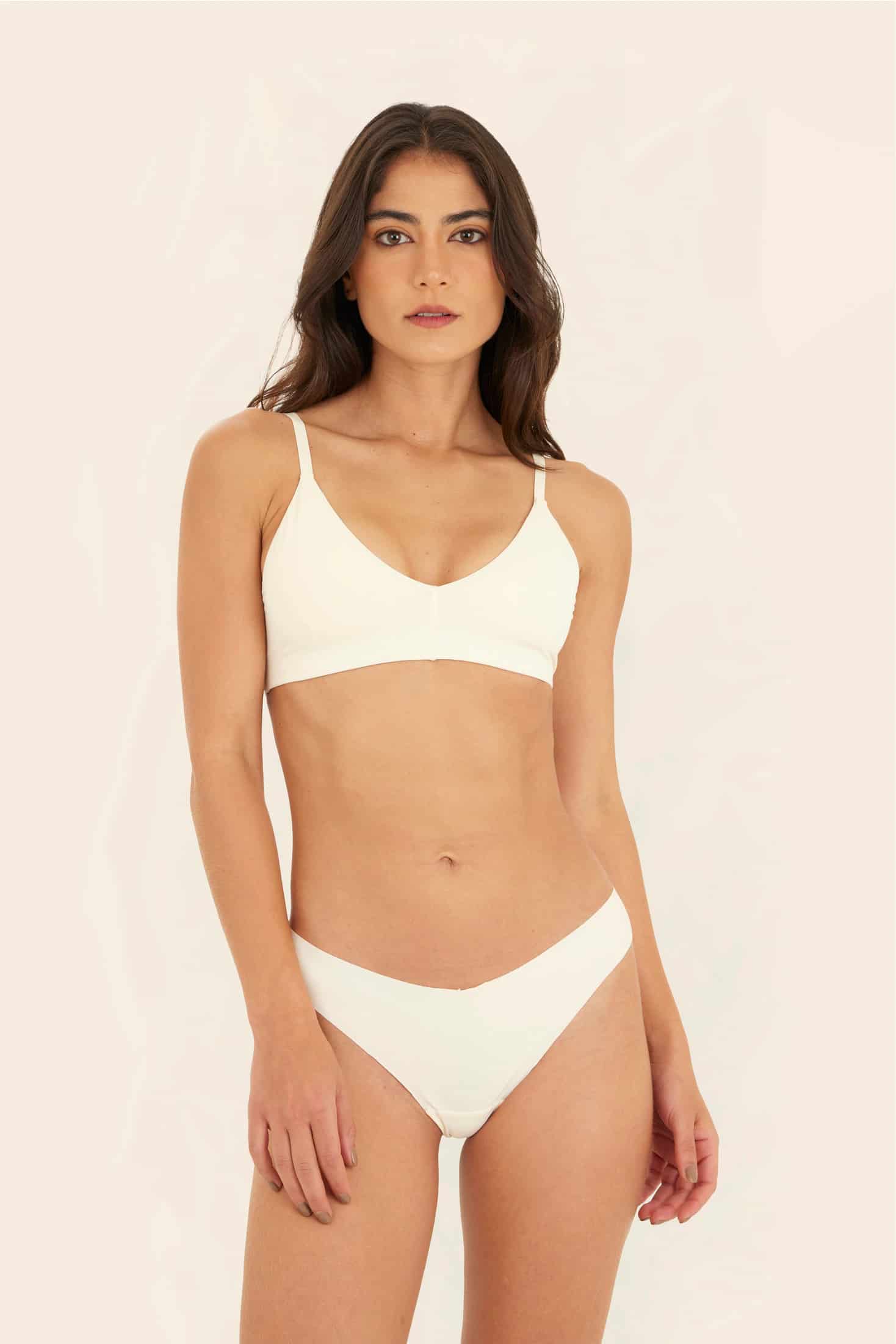 Beige Full Fit Top - miniatura 1
