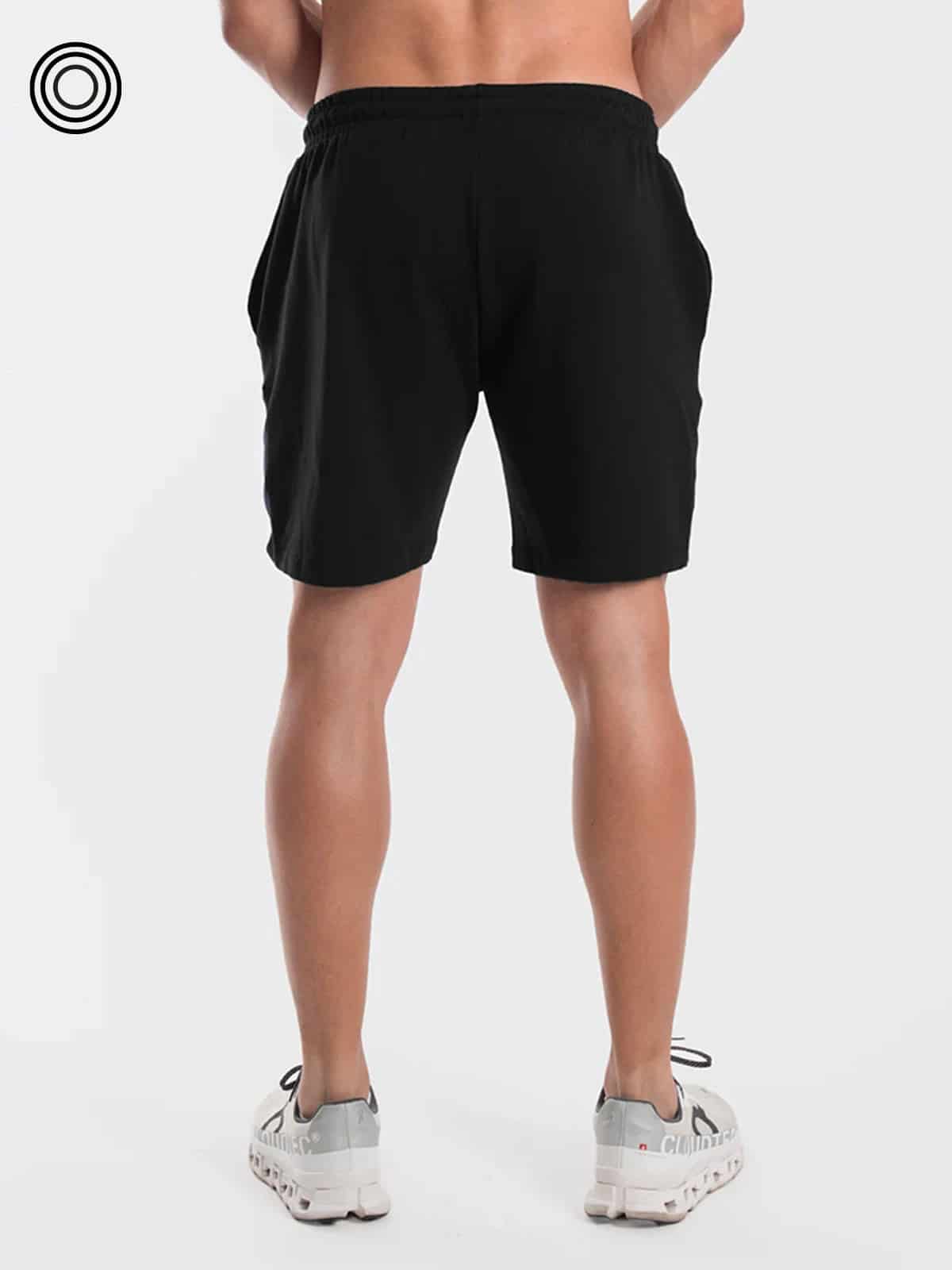 Pantaloneta basica hombre orion negra - miniatura 4