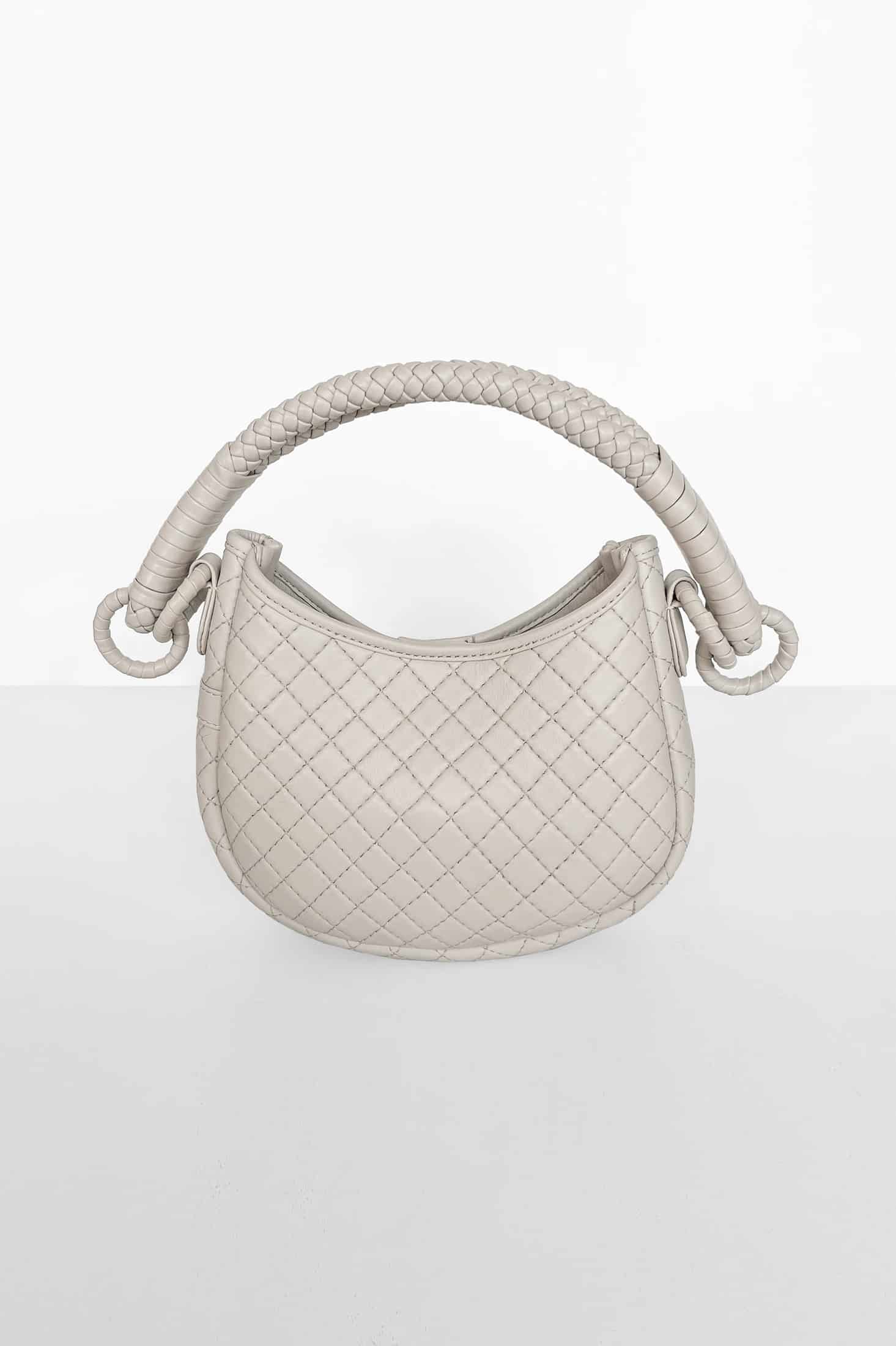 Saddle Mini, Shoulder Bag - Offwhite - miniatura 2