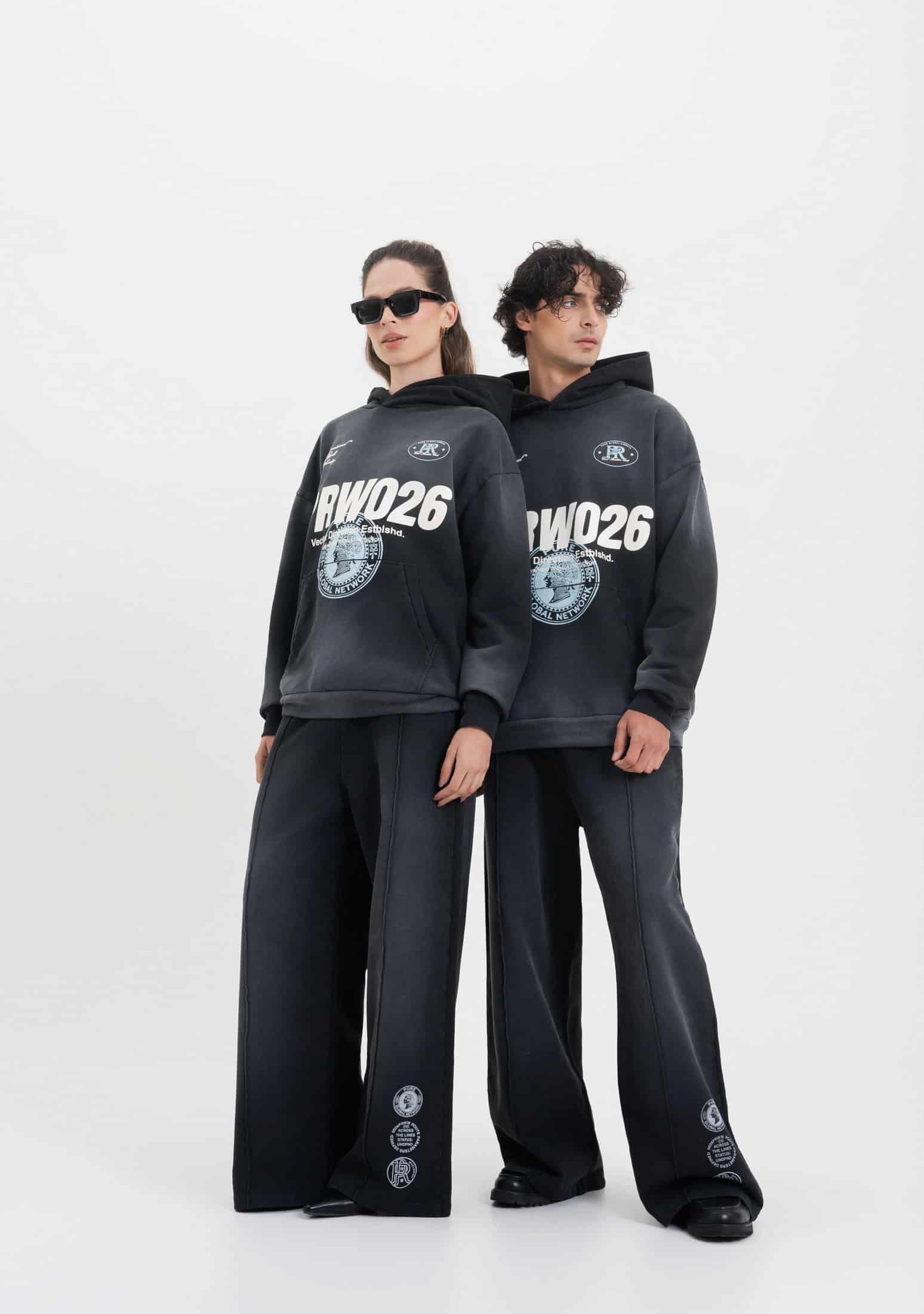 Across The Lines Black Hoodie - miniatura 7